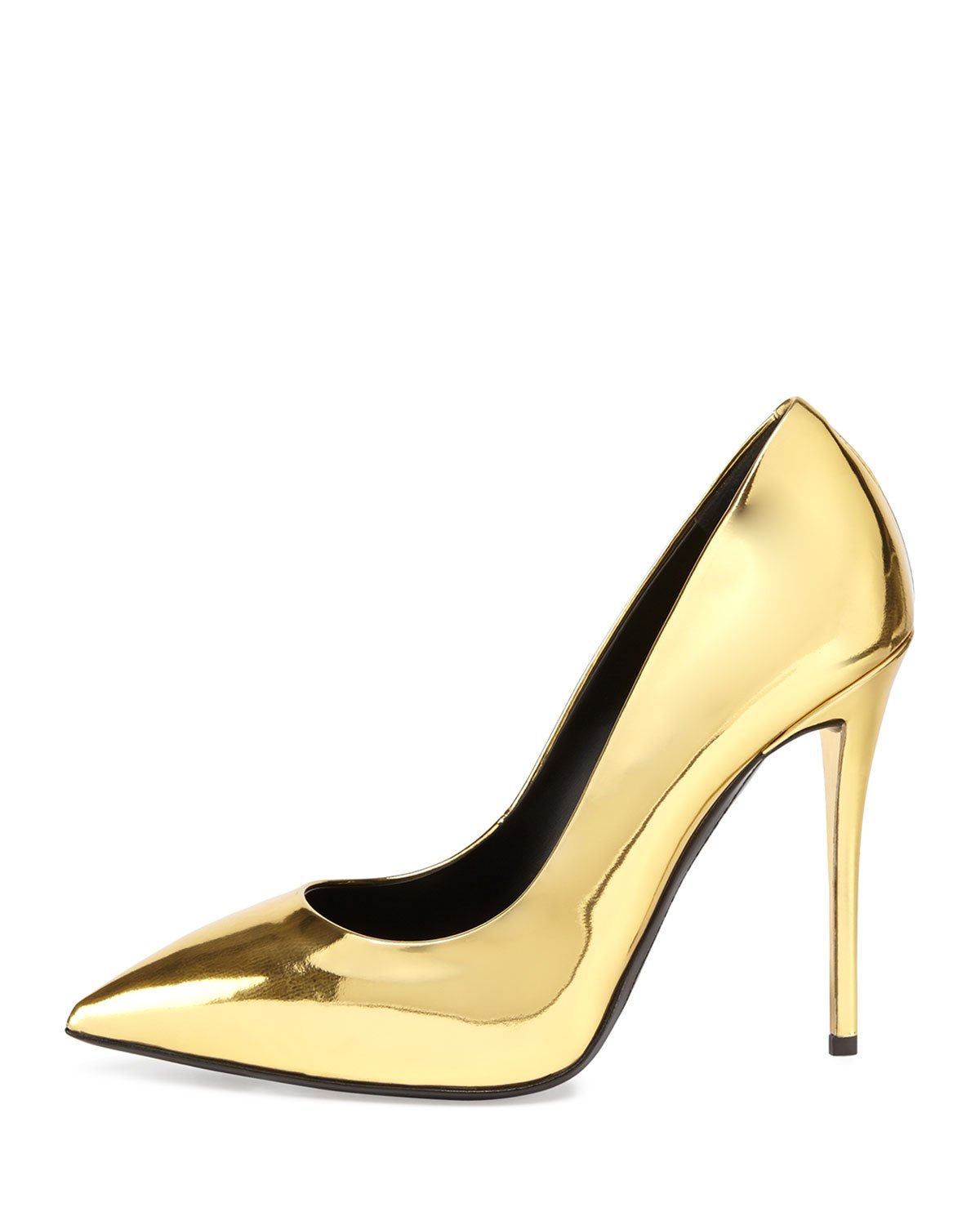 giuseppe zanotti metallic heels
