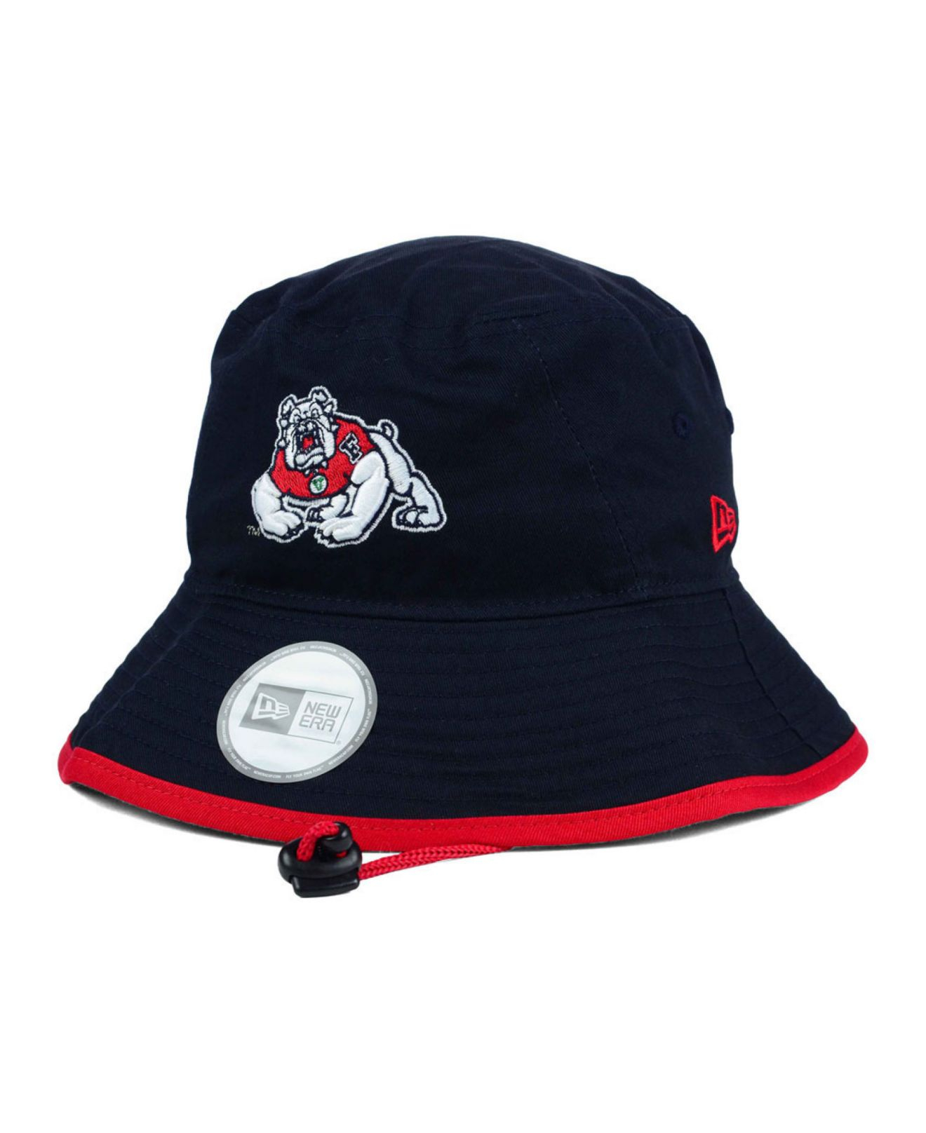 KTZ Fresno State Bulldogs Tip Bucket Hat in Navy (Blue) for Men - Lyst