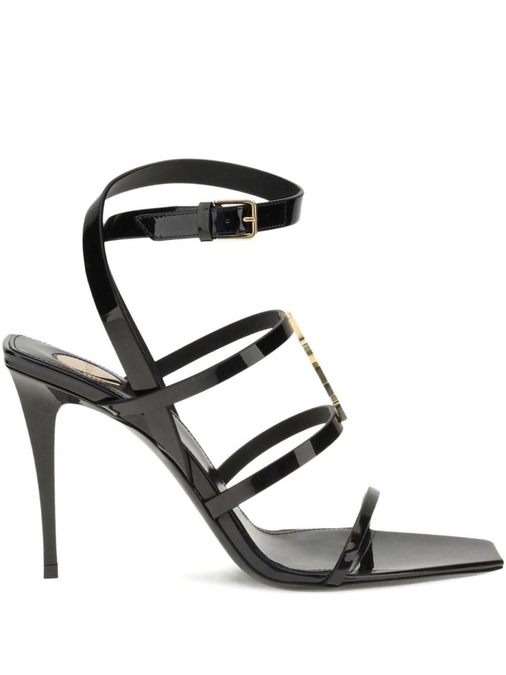サンダル・ミュール Saint Laurent Sandalo Con Tacco Sandals Saint Laurent | Neiman Marcus