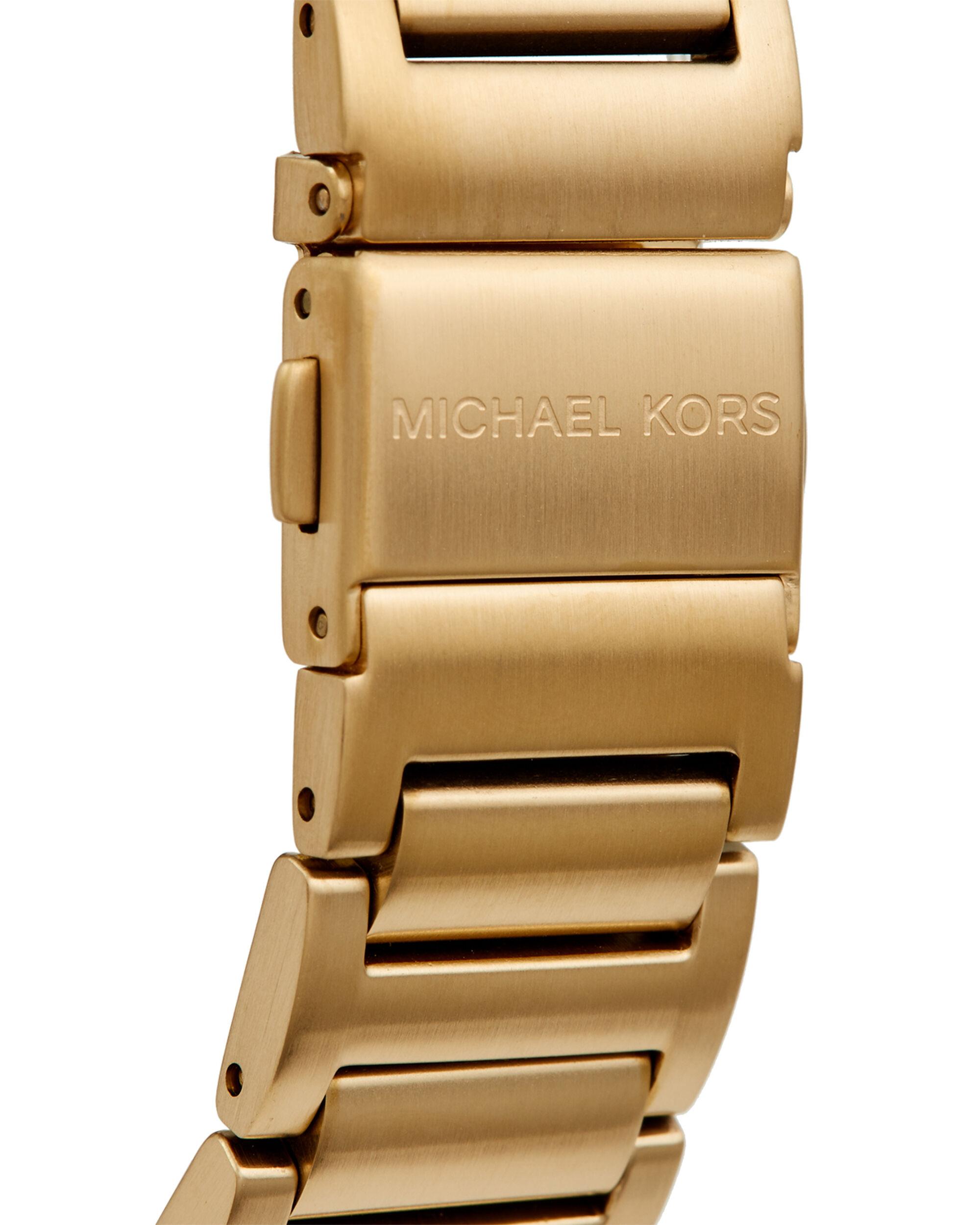 Michael Kors Mk8658 Gold-tone & Black Bryson Watch in Metallic for Men -  Lyst