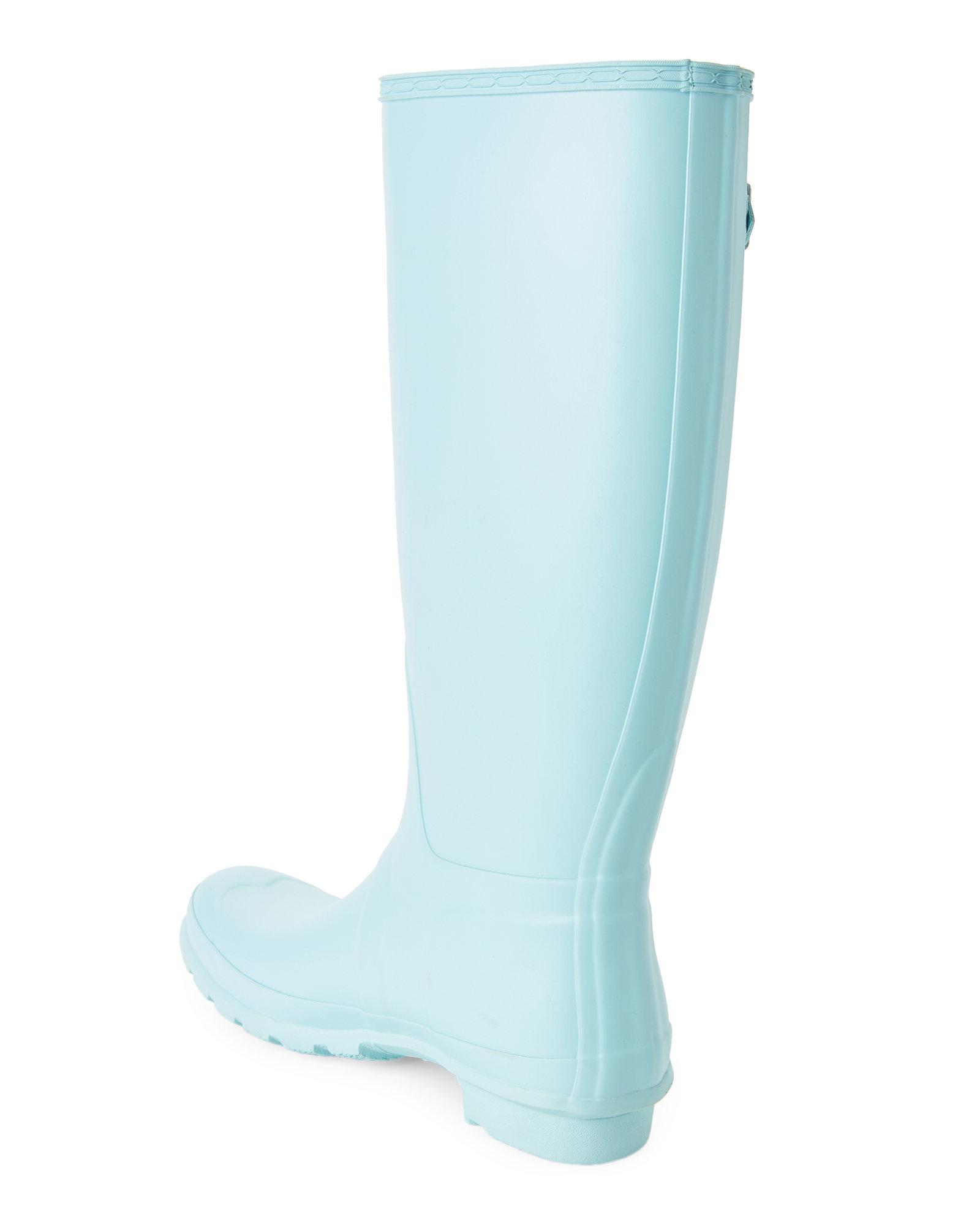 hunter original tall matte rain boots