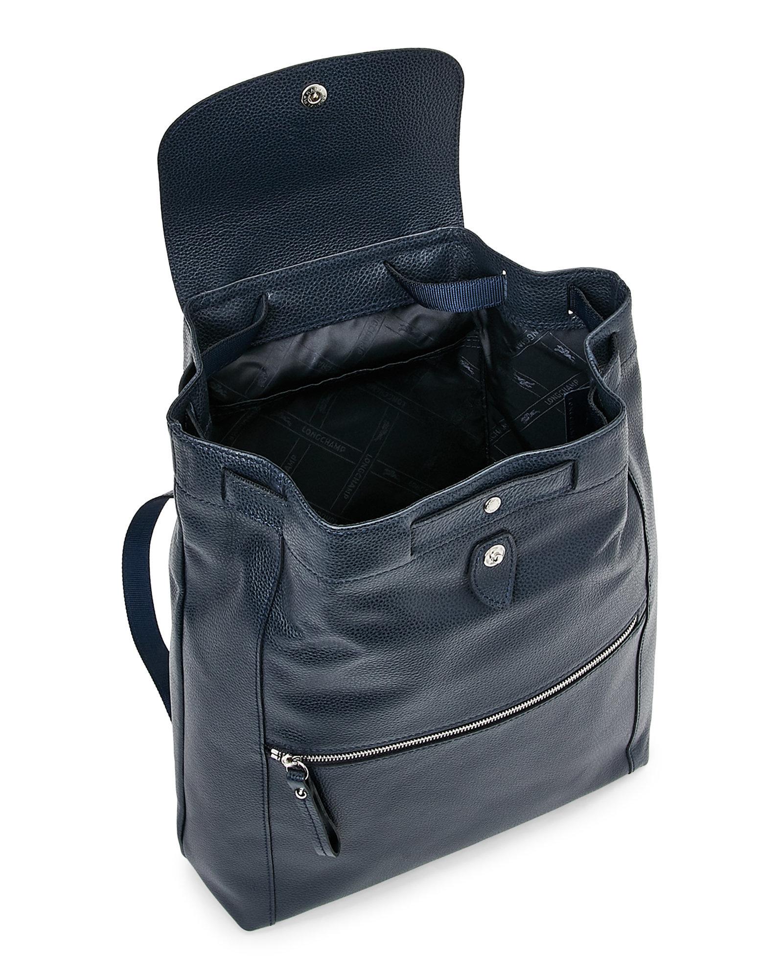 longchamp veau foulonne backpack