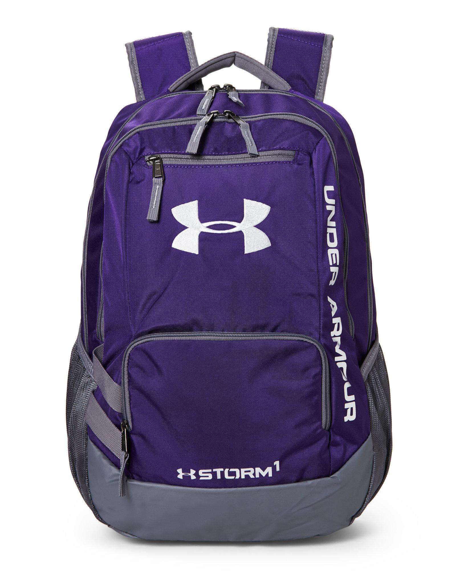 under armour purple backpack