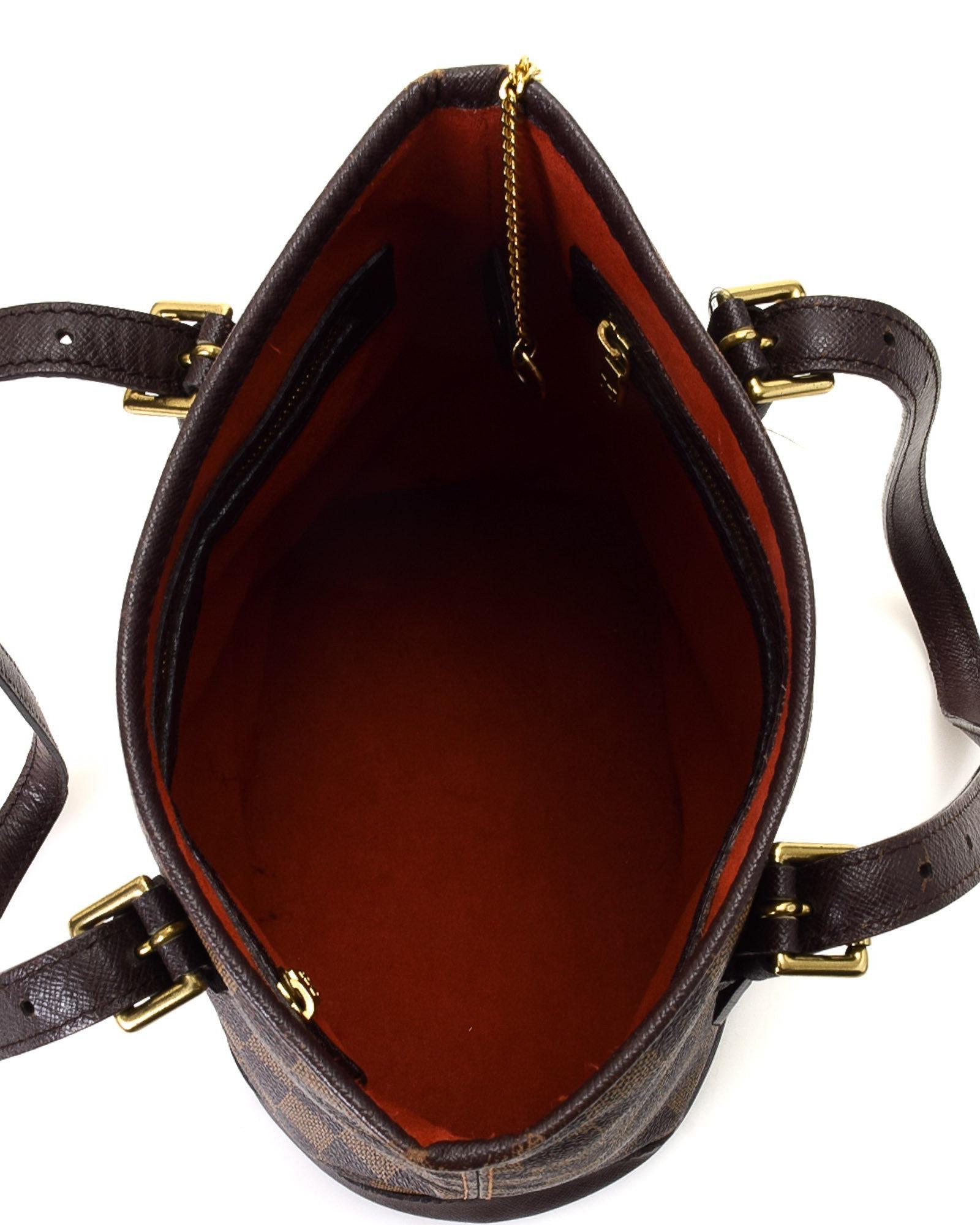 Louis Vuitton Canvas Marais Lv Damier Ebene Shoulder Bag - Vintage in Brown - Lyst