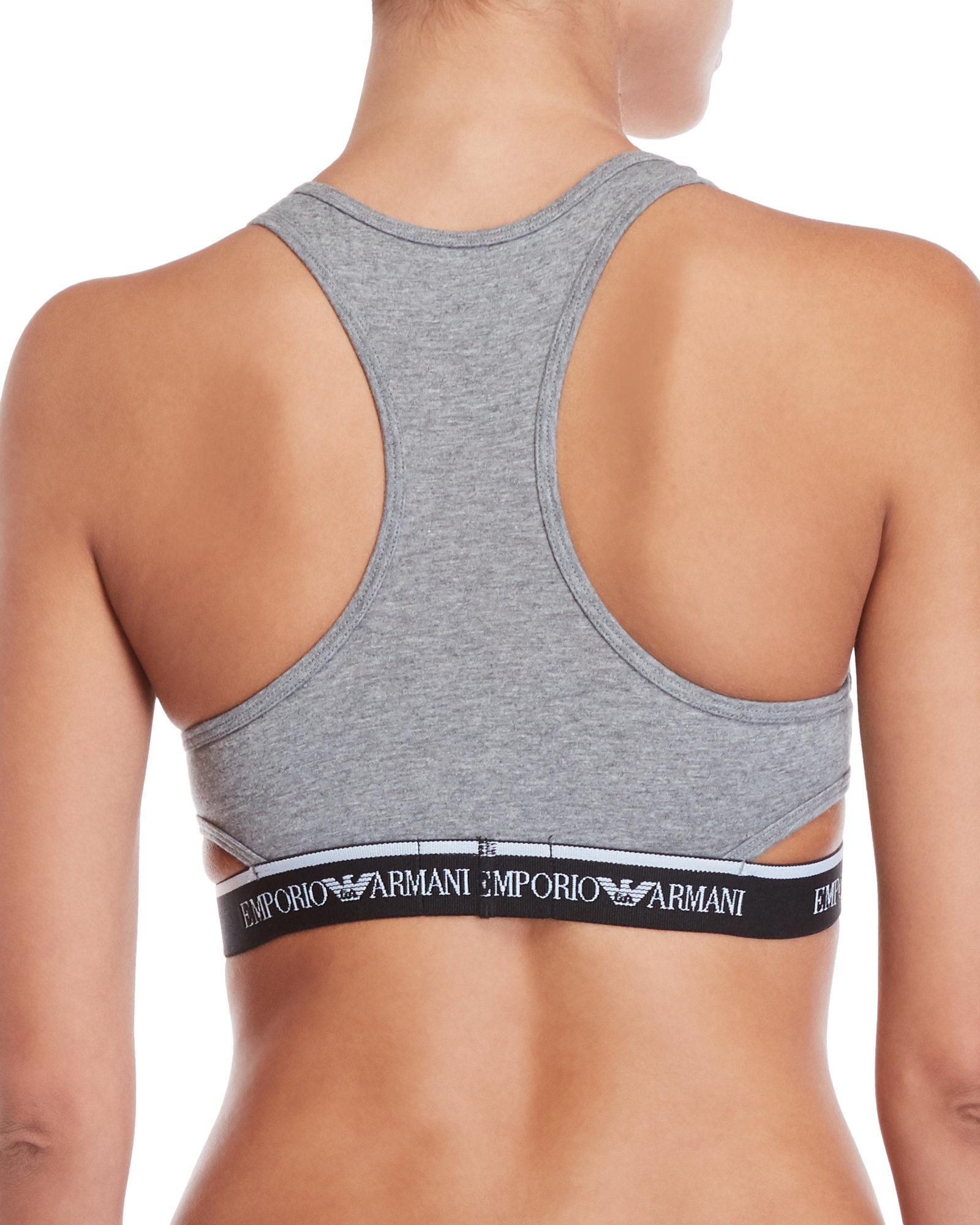 armani sports bra