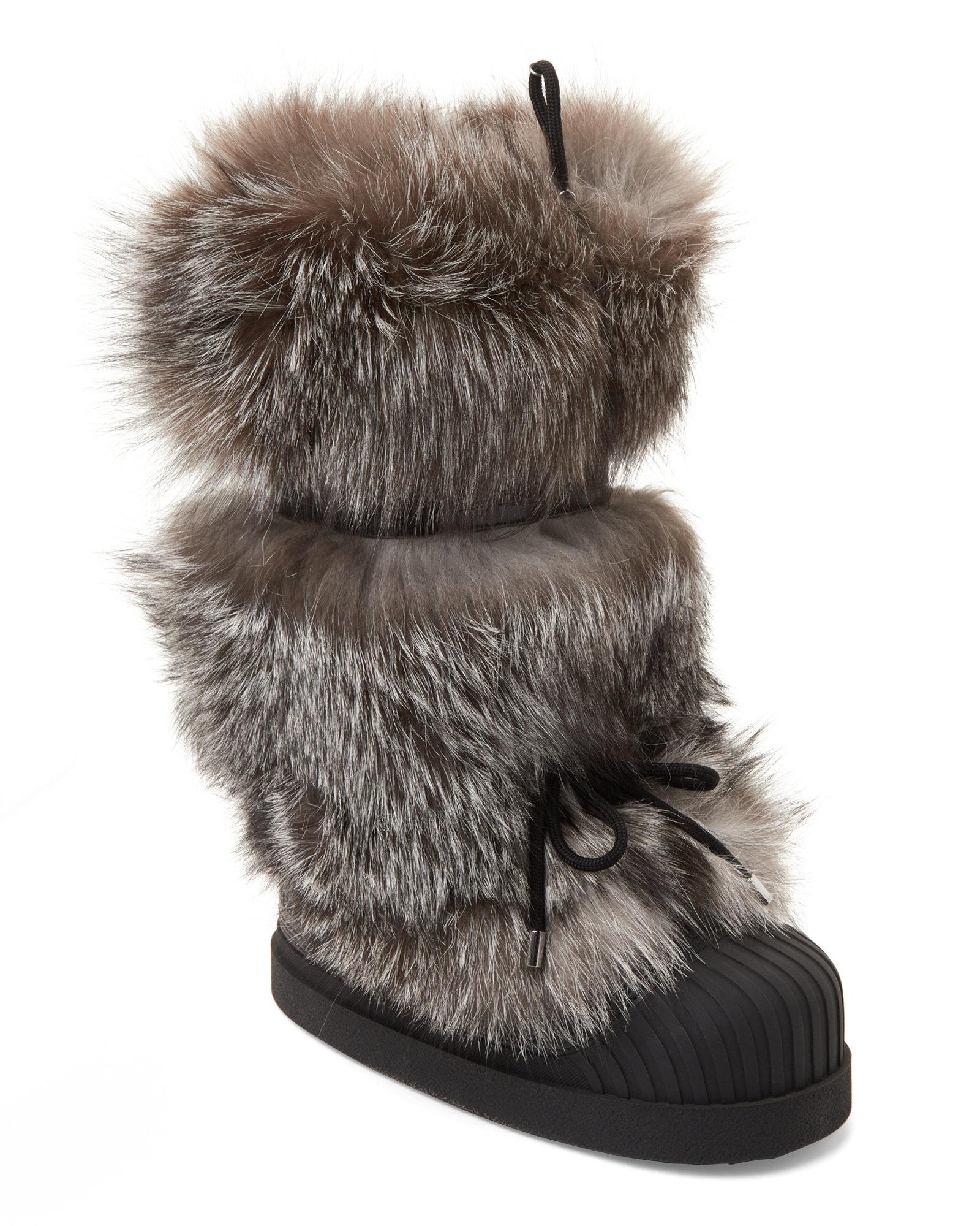 moncler boots fur