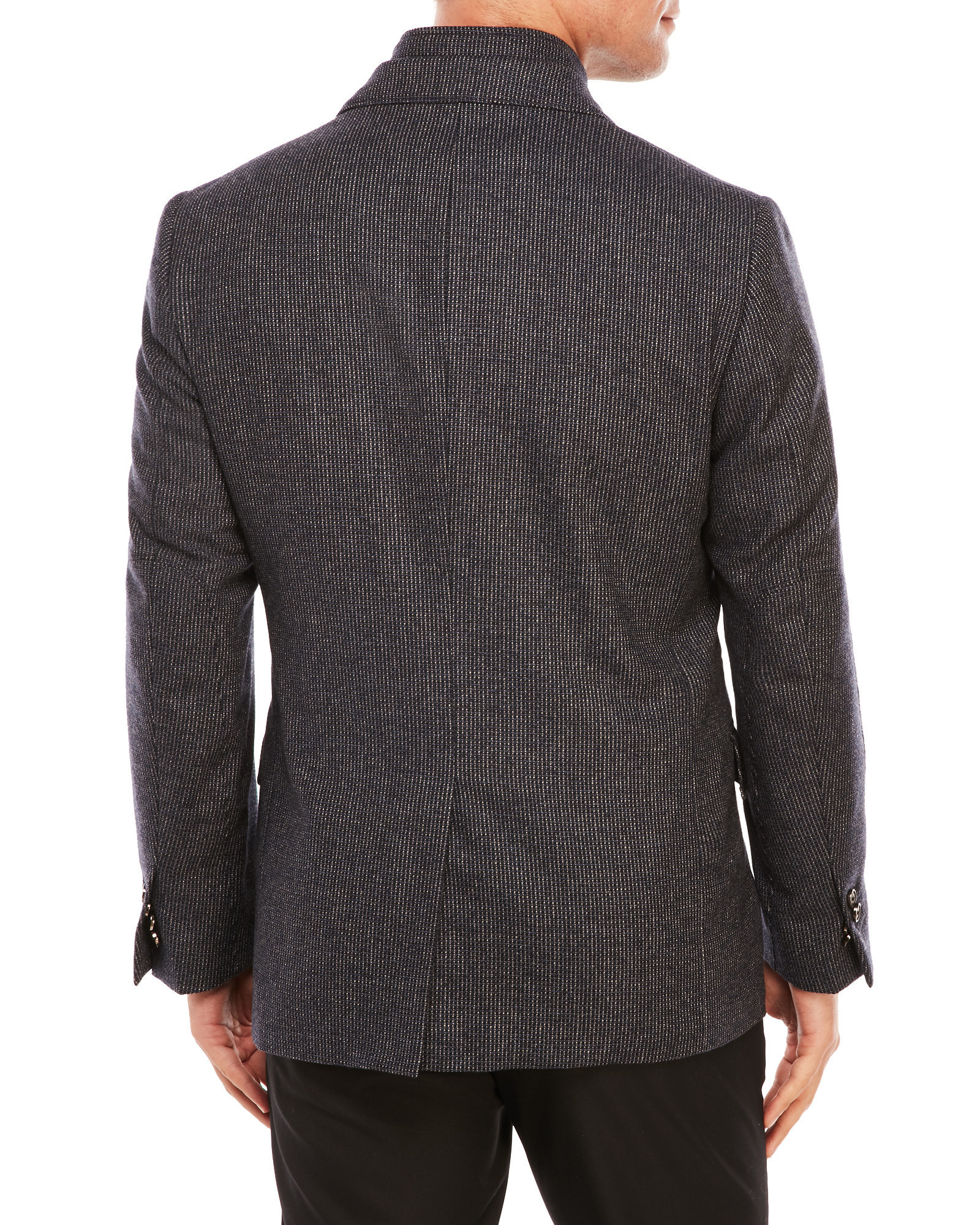 Corneliani Wool Id Jacket in Gray for Men - Lyst