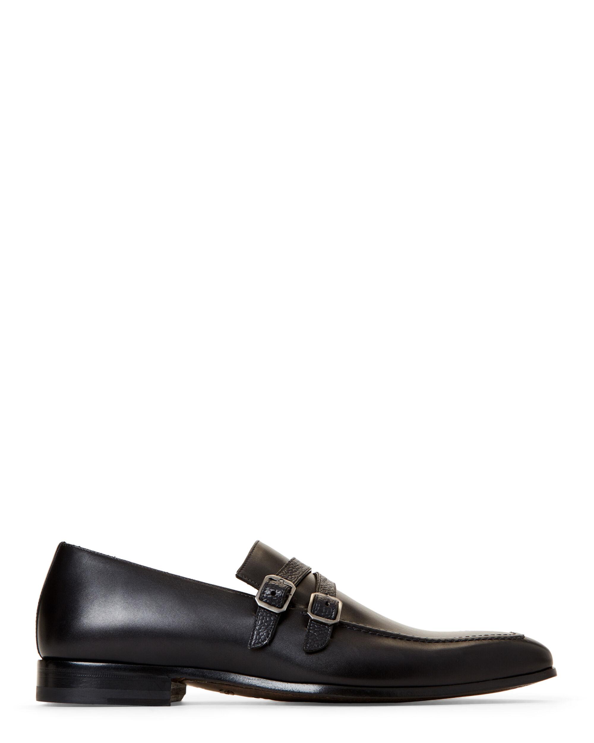 Mezlan Black Puma Leather Loafers for Men - Lyst