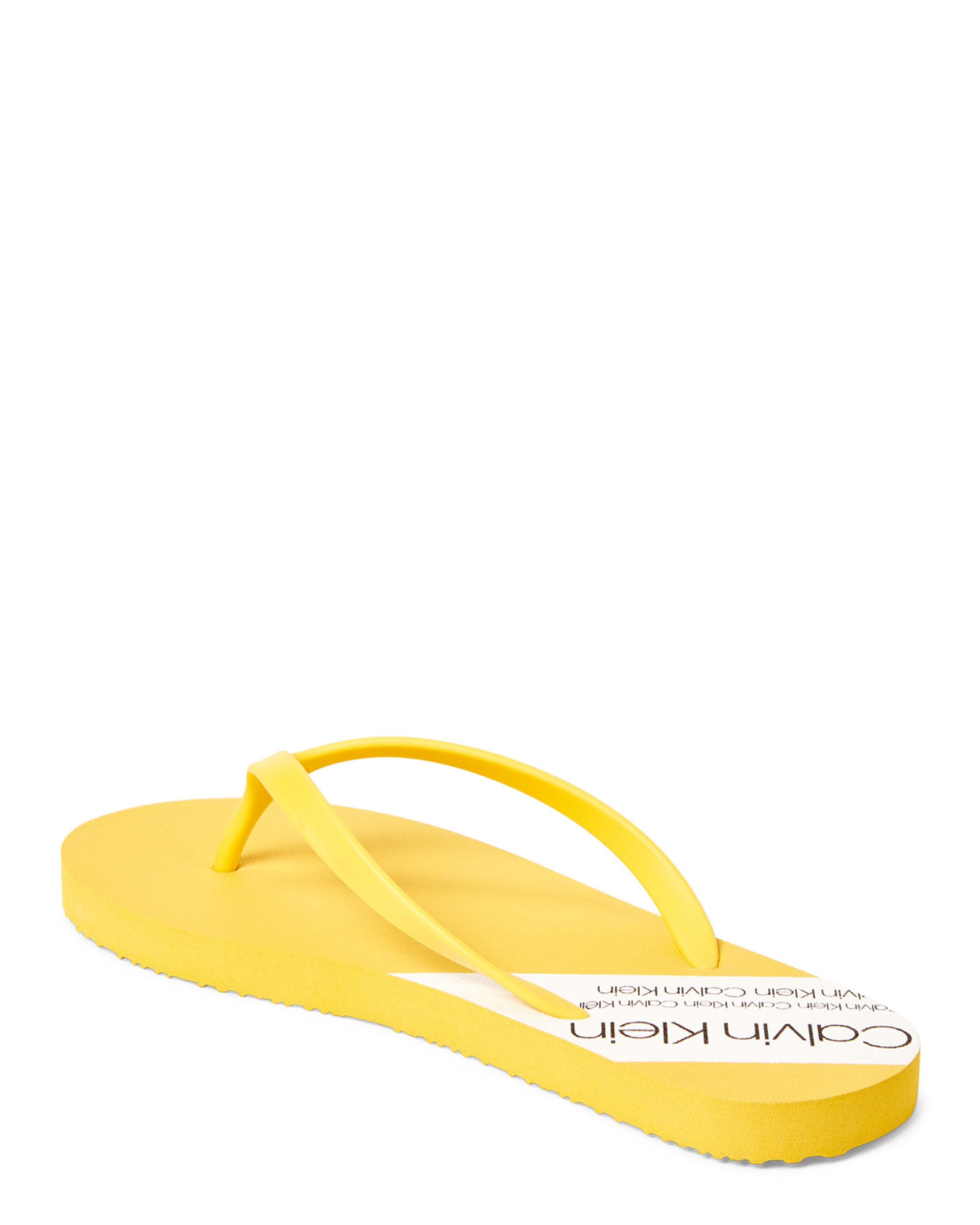 calvin klein flipflops