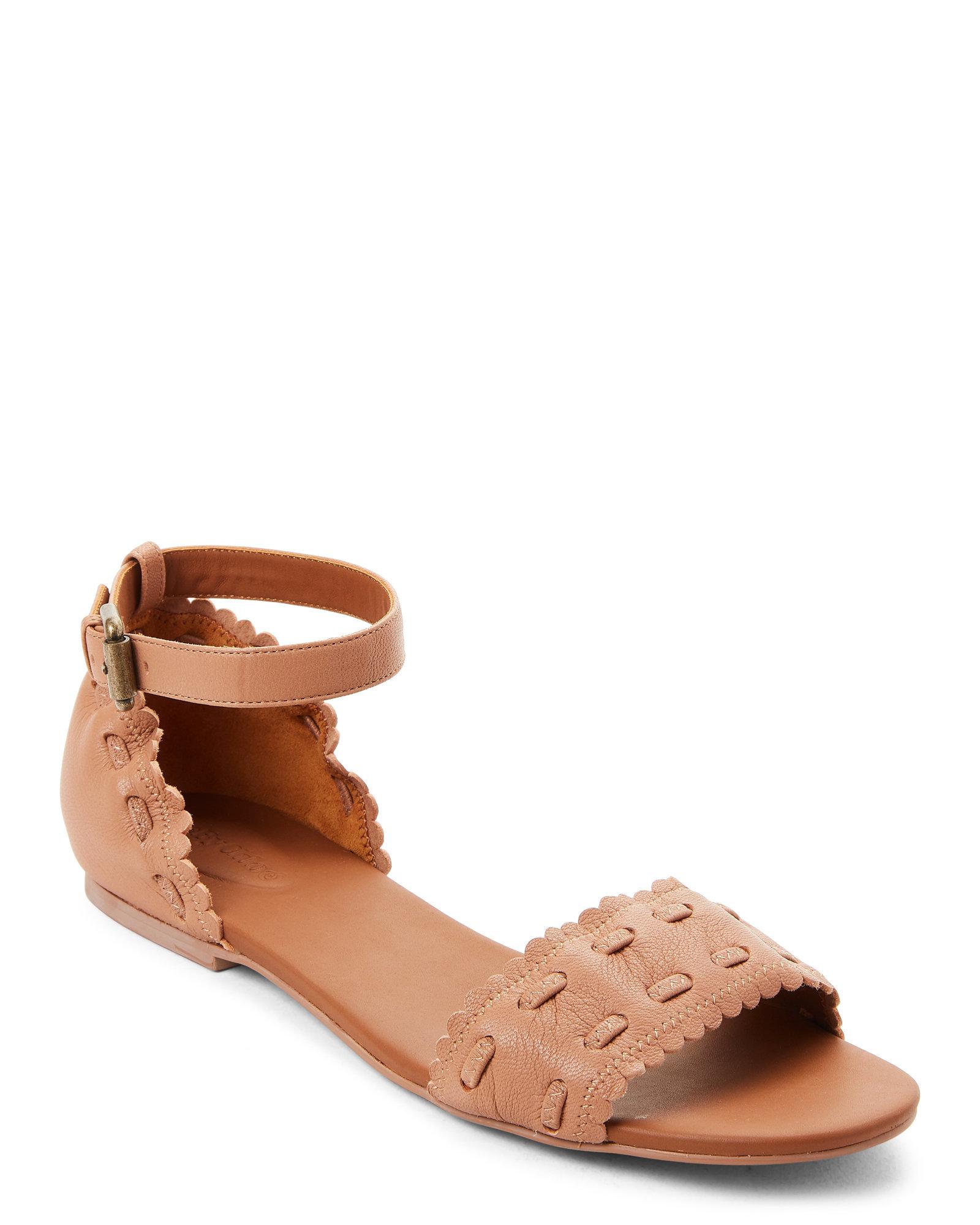 light beige sandals