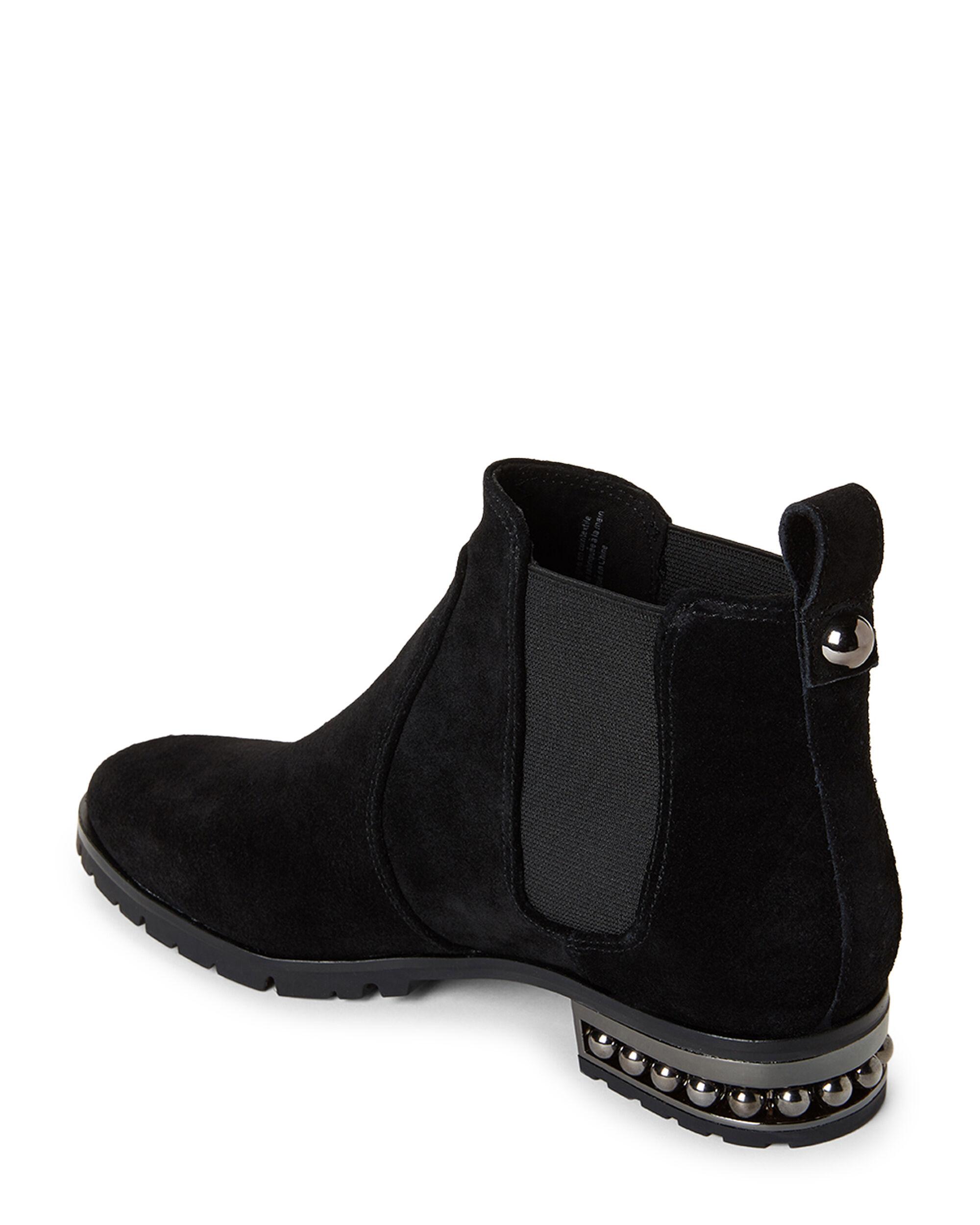 karl lagerfeld paris saxe beaded leather chelsea boots