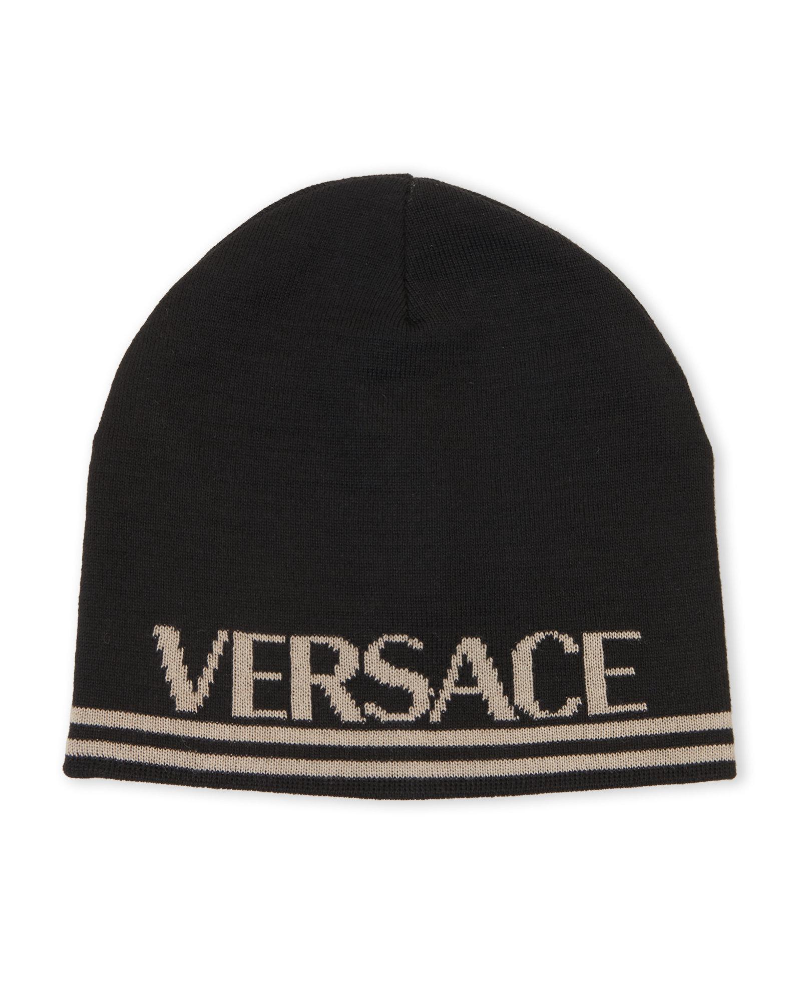 versace knit hat