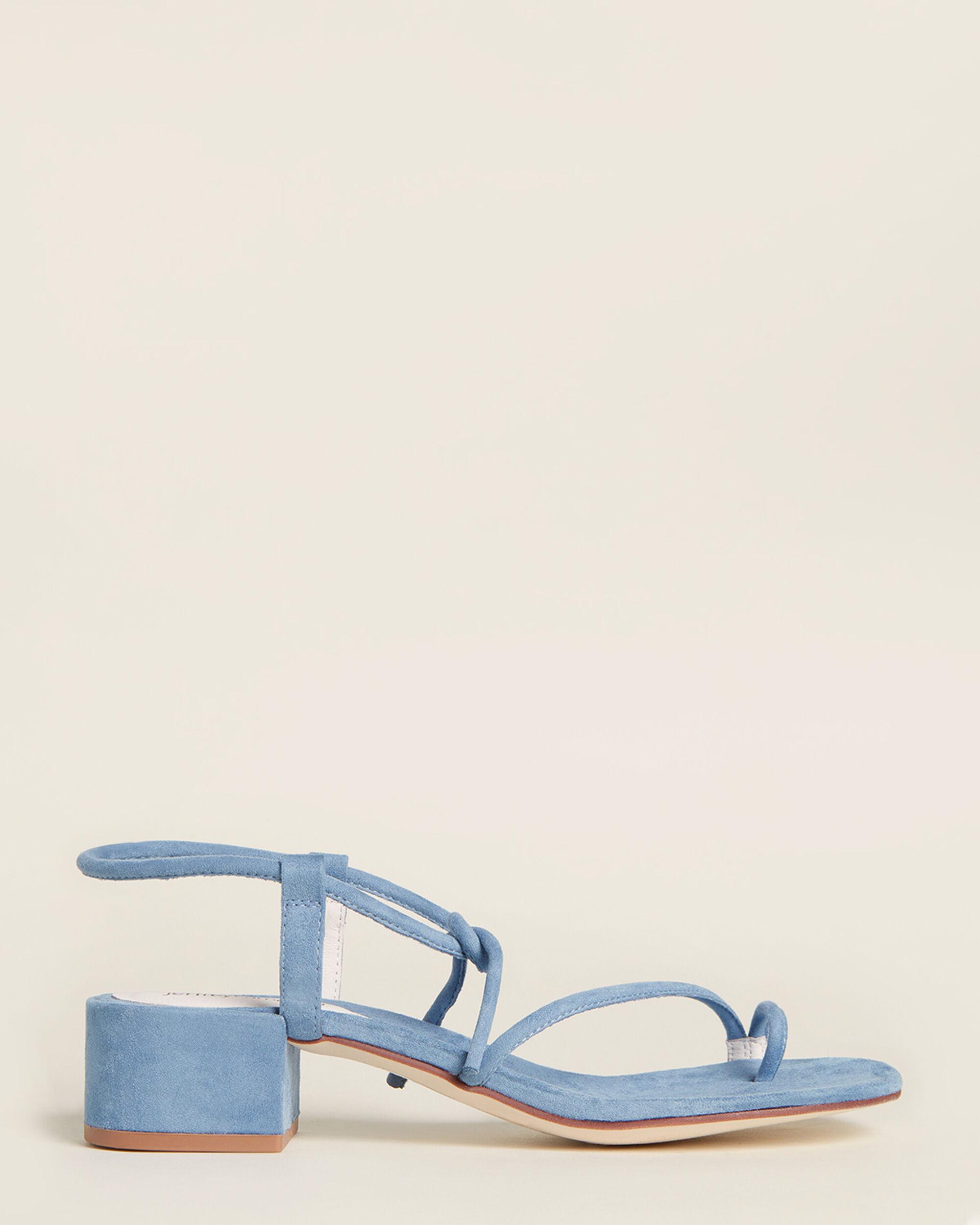 dusty blue sandals