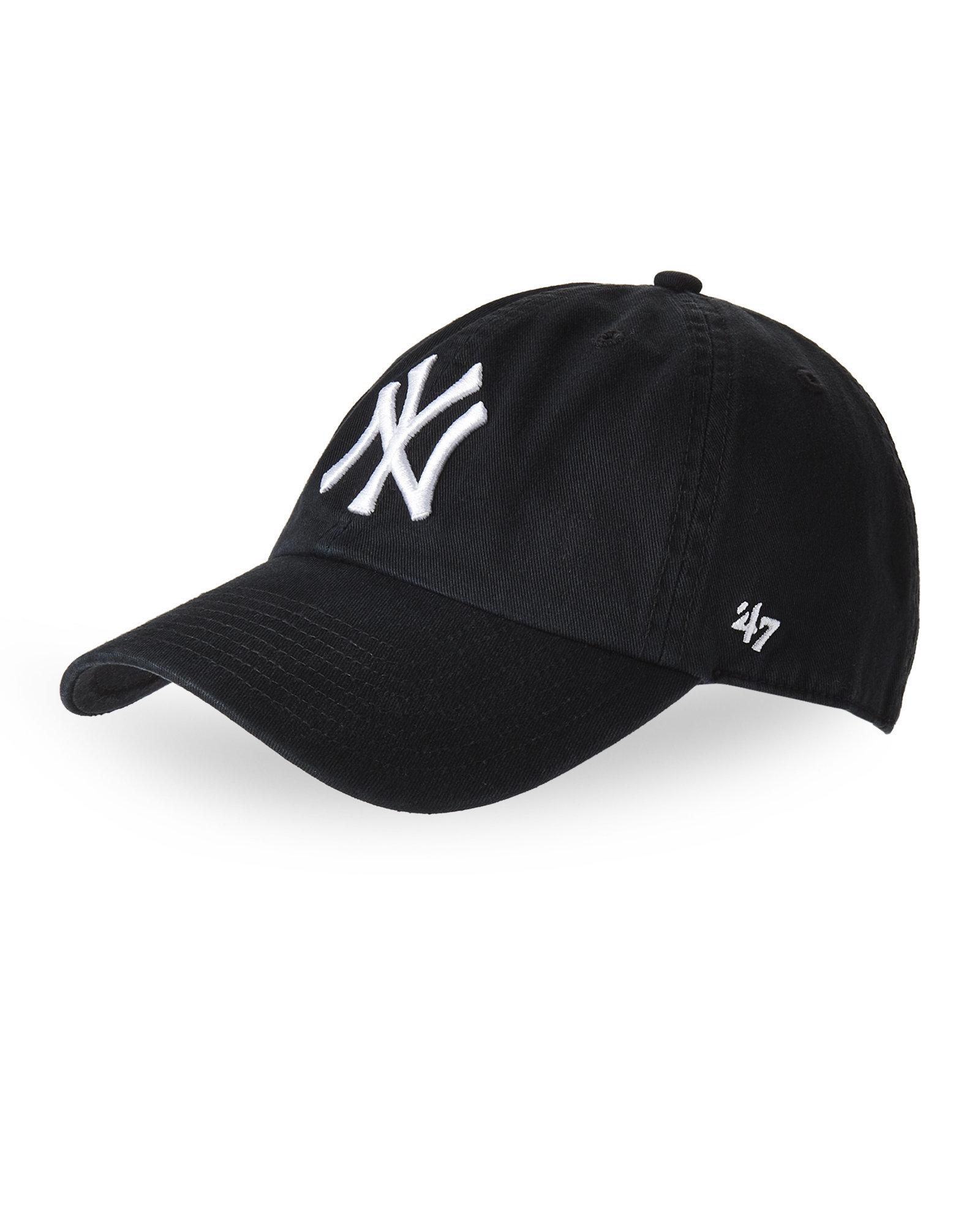 new york yankees striped cap