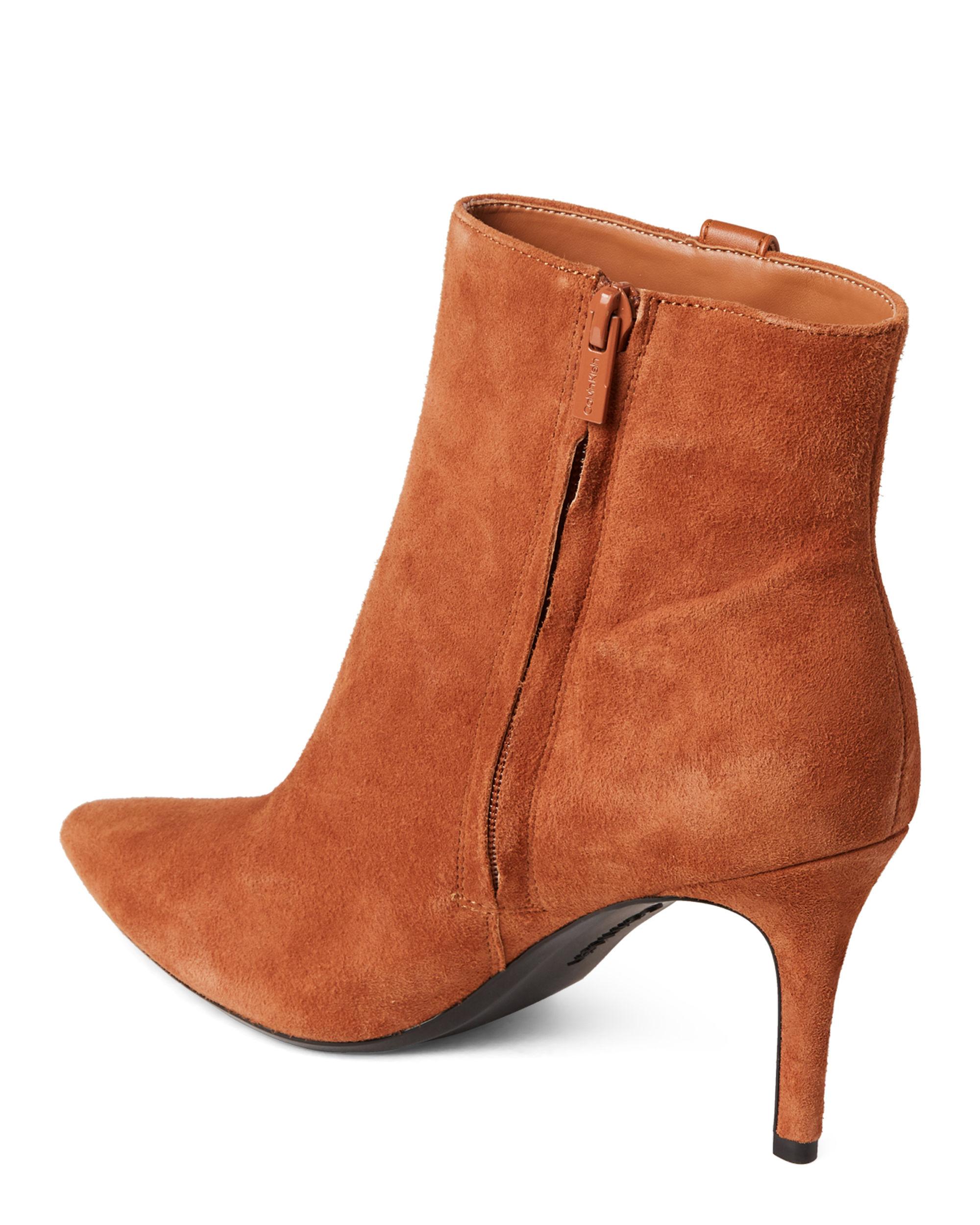calvin klein grace stiletto bootie