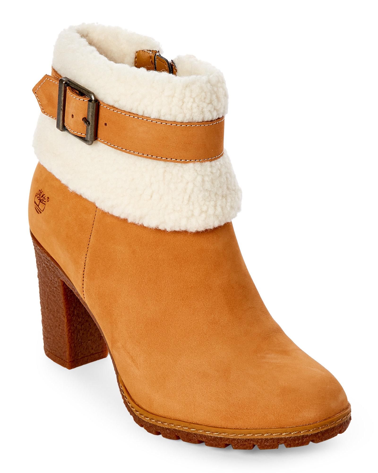high heel timberlands