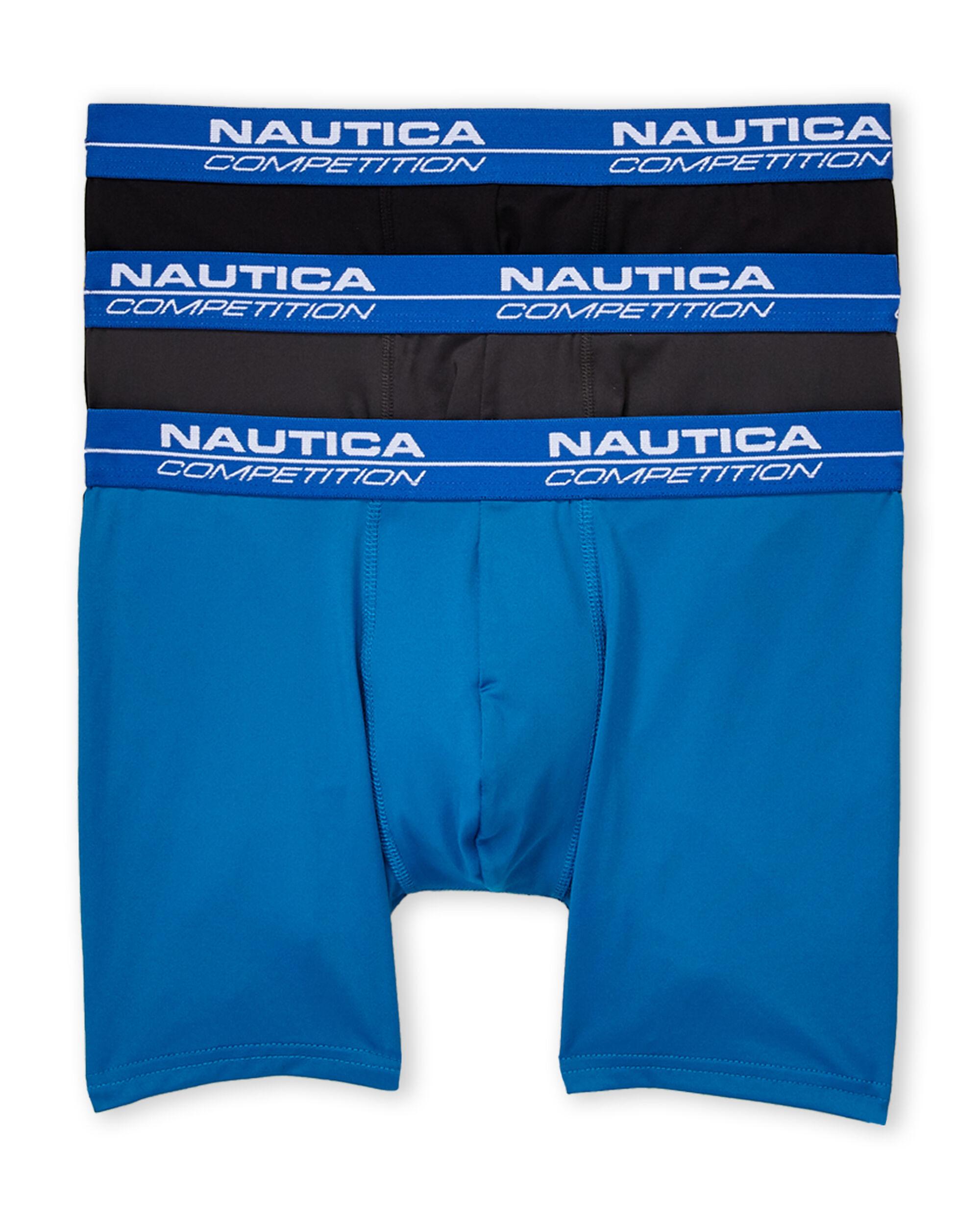 Nautica 3-pack Active Stretch Boxer Briefs in Blue for Men - Lyst