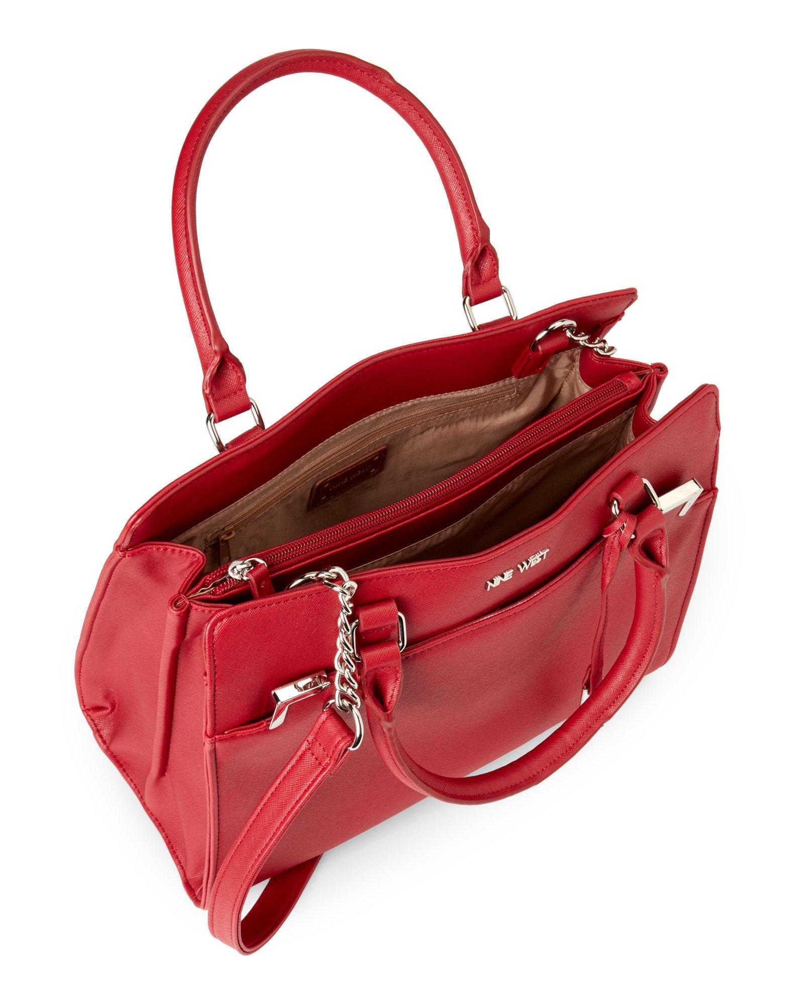 nine west red handbag 7693b5