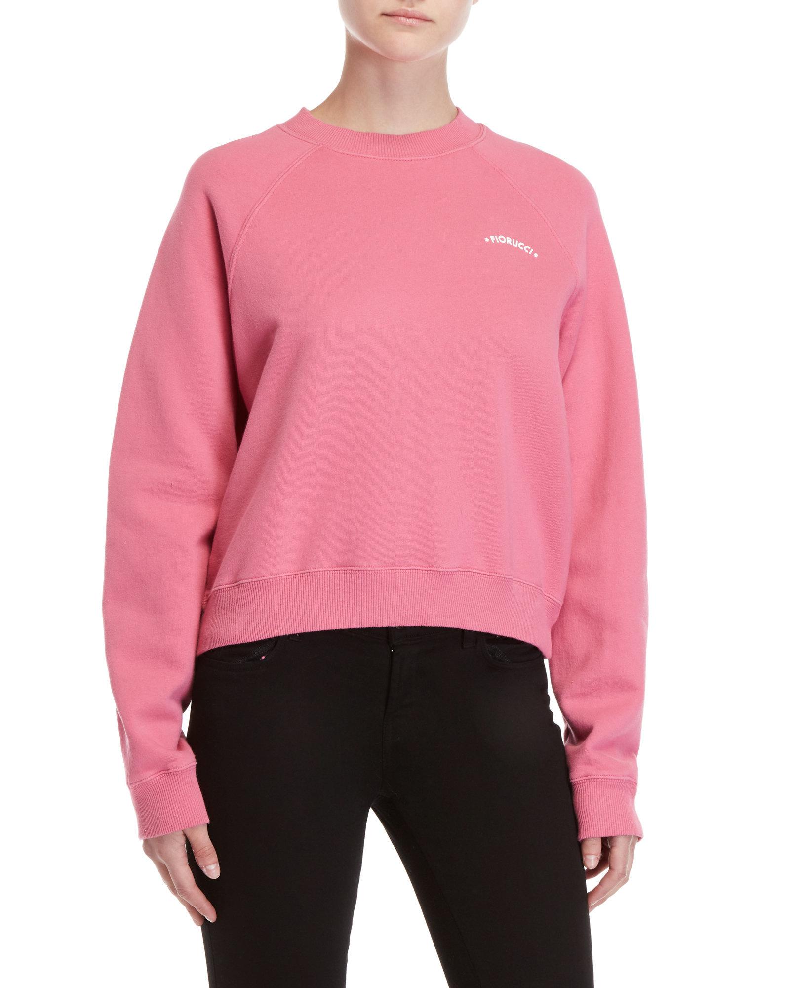 fiorucci pink sweatshirt