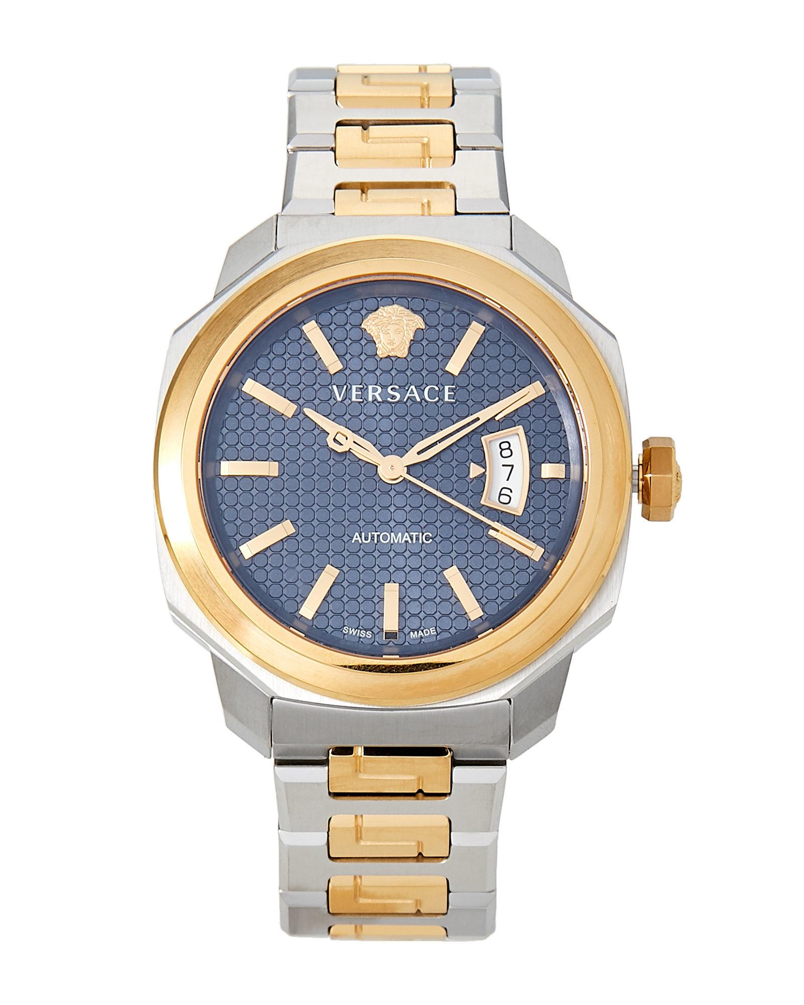 versace dylos automatic watch
