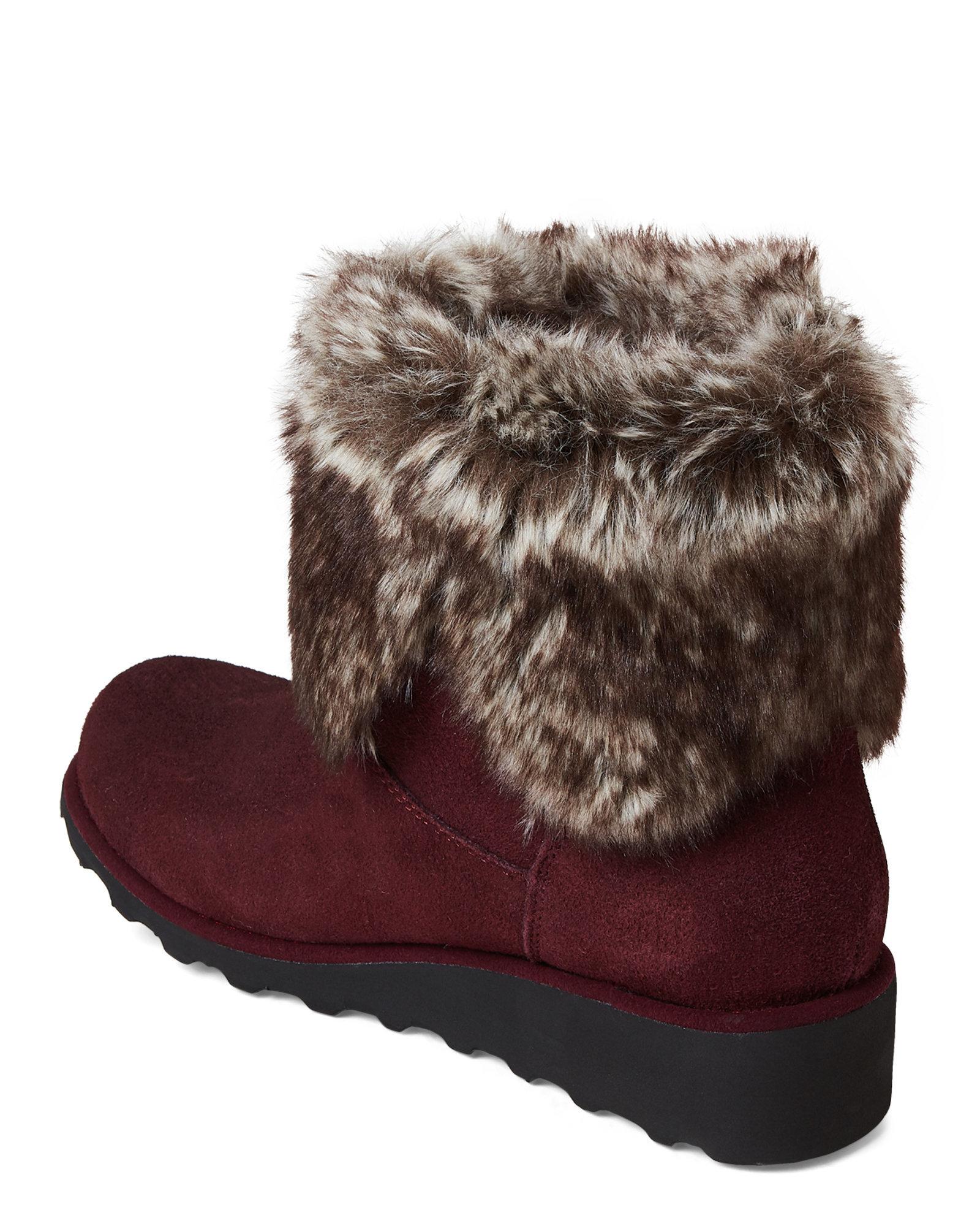 bearpaw wedge boots