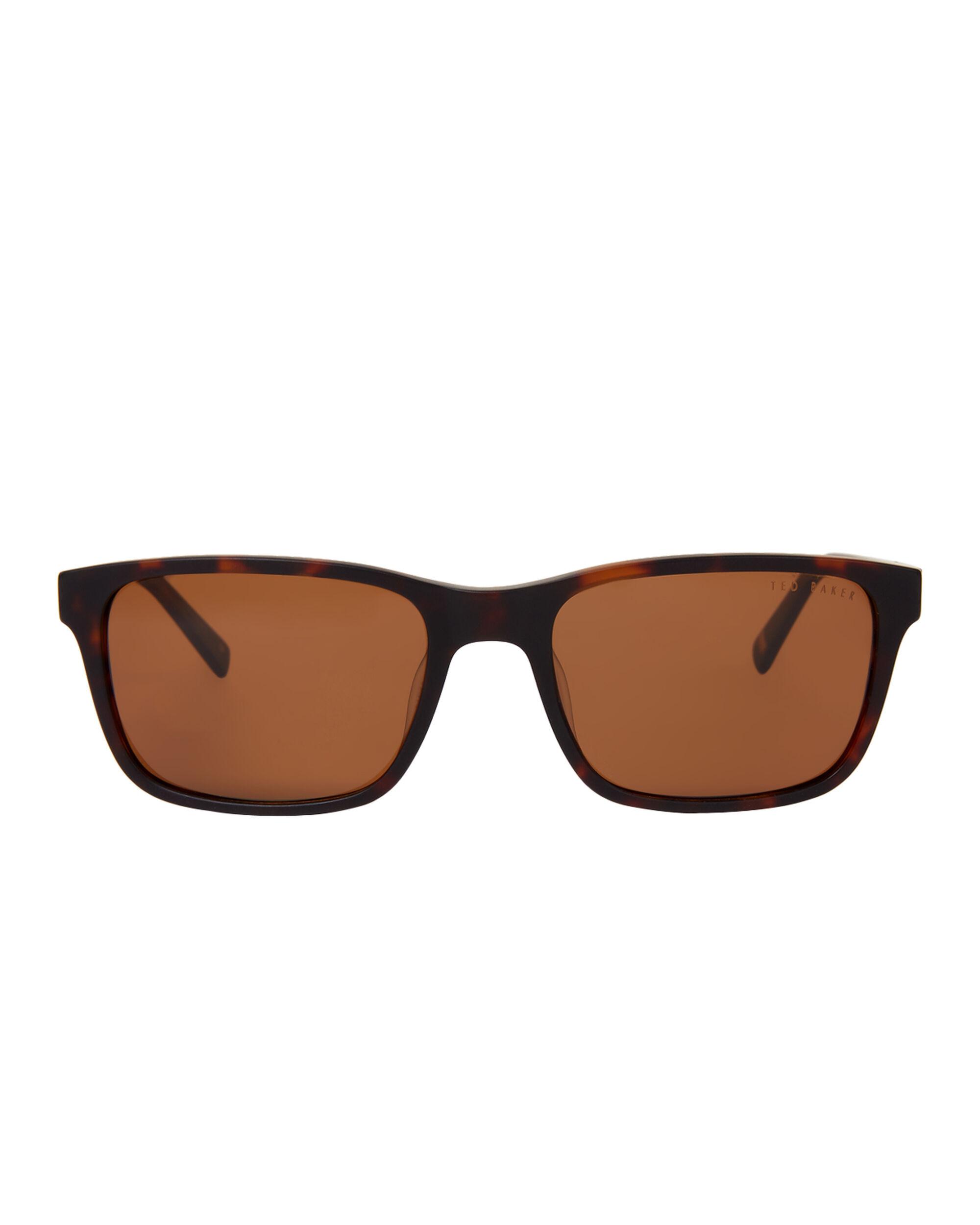 Ted Baker Tbw050 Matte Tortoiseshelllook Rectangle Polarized Sunglasses in Brown for Men Lyst