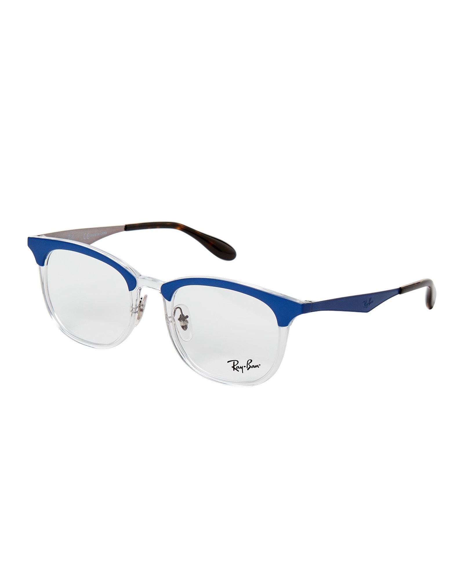 ray ban blue frames