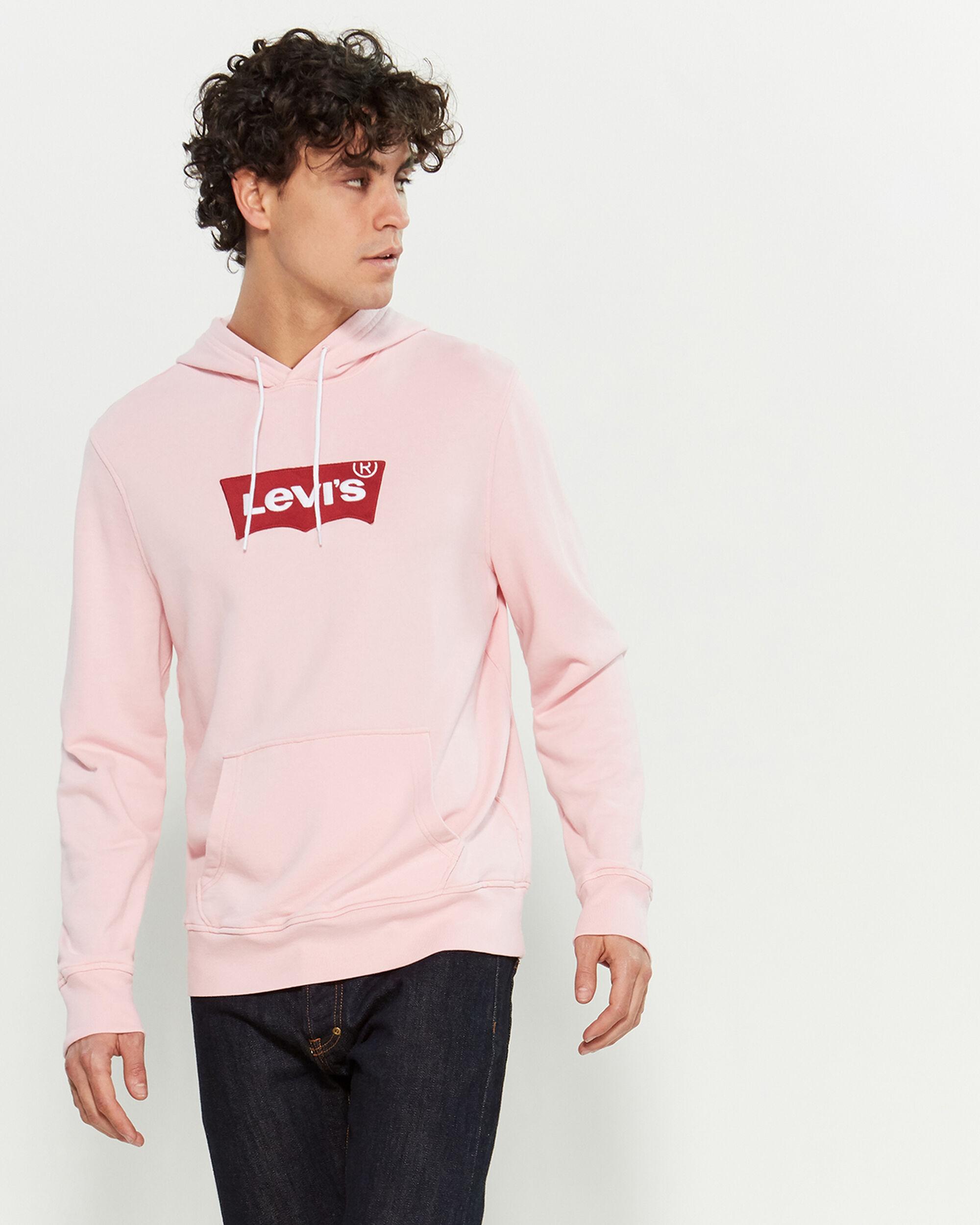 levi's pink sweatshirt