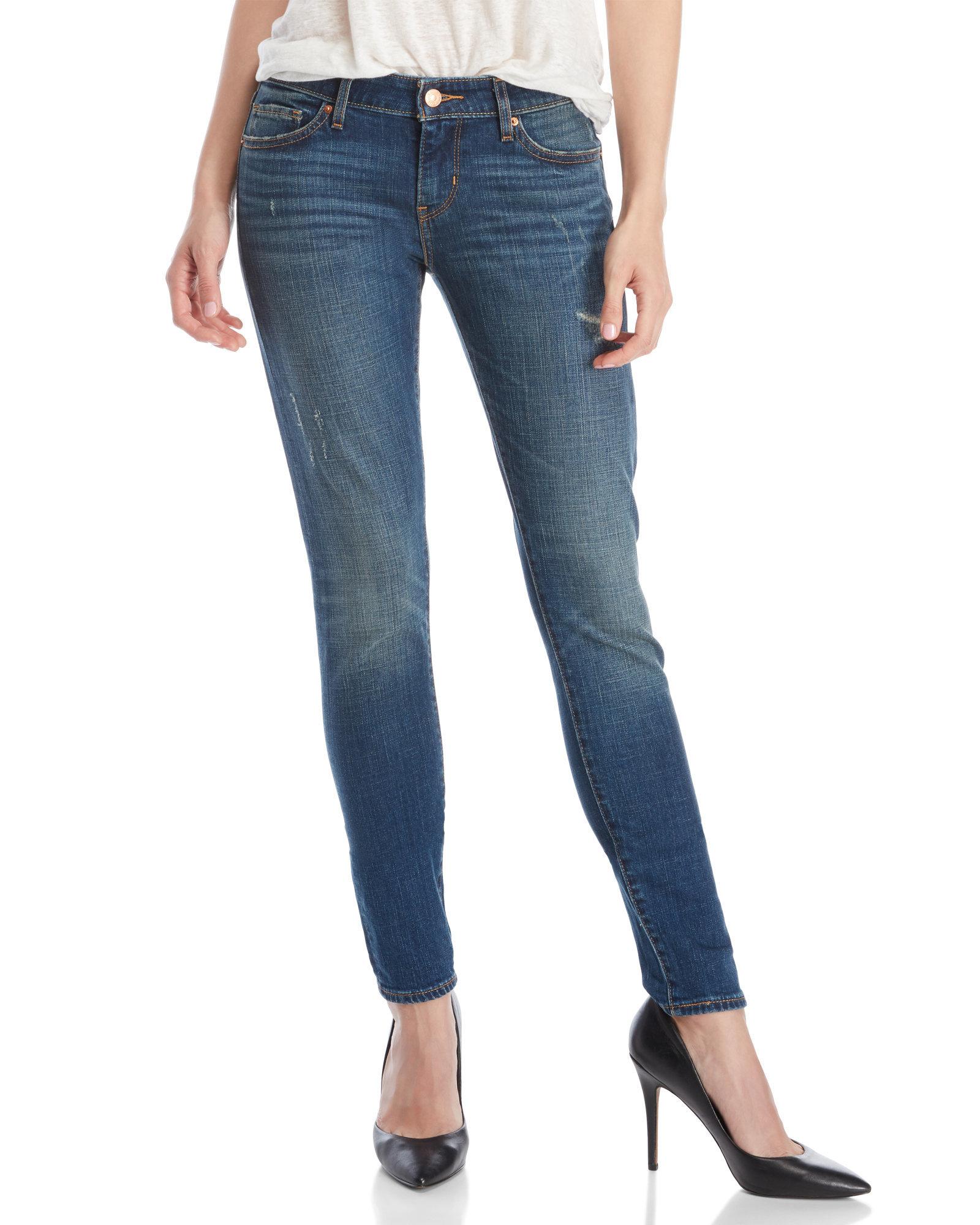 levi's 711 selvedge skinny jeans