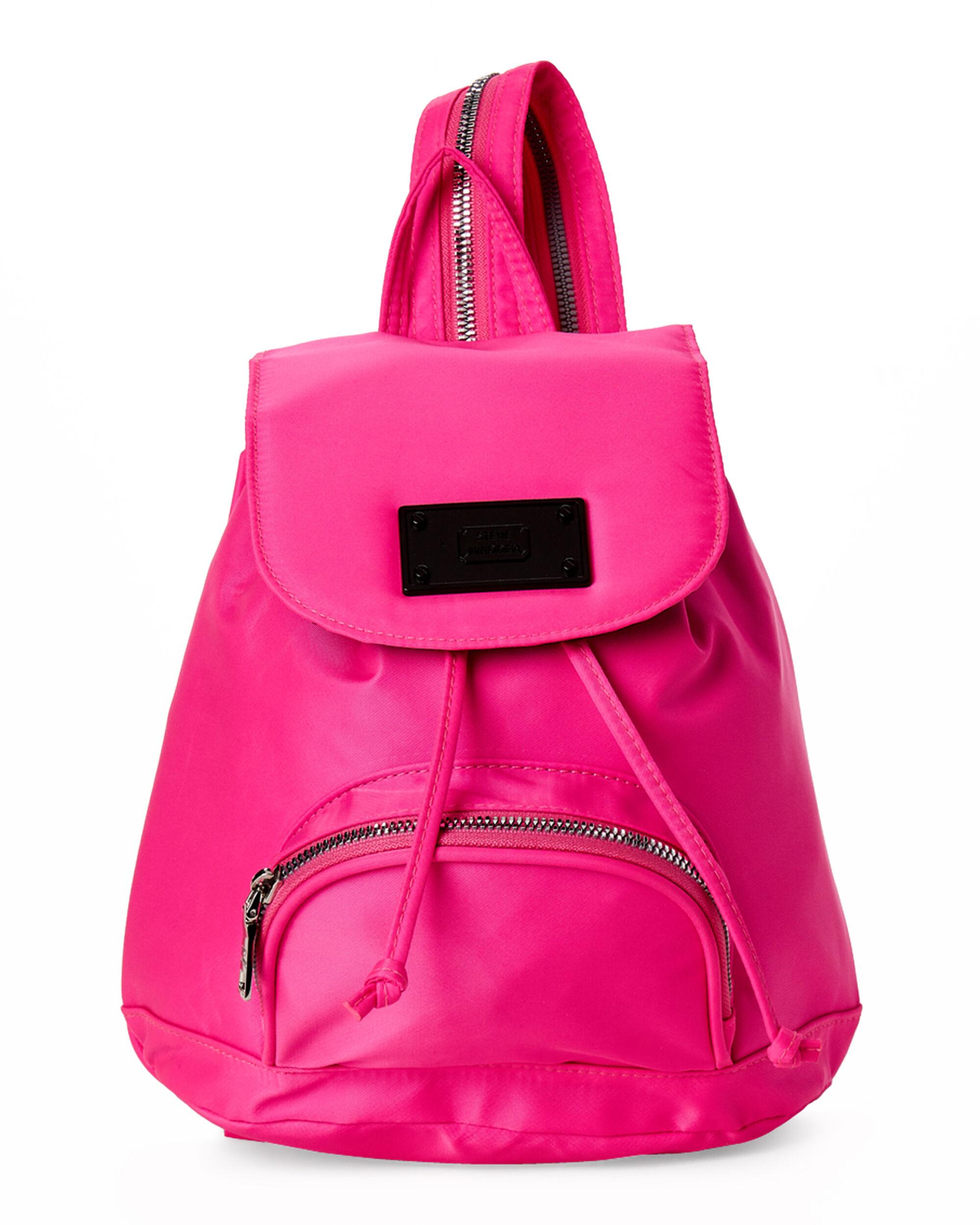 Steve Madden Synthetic Cyrus Convertible Nylon Backpack in Neon Pink (Pink) Lyst