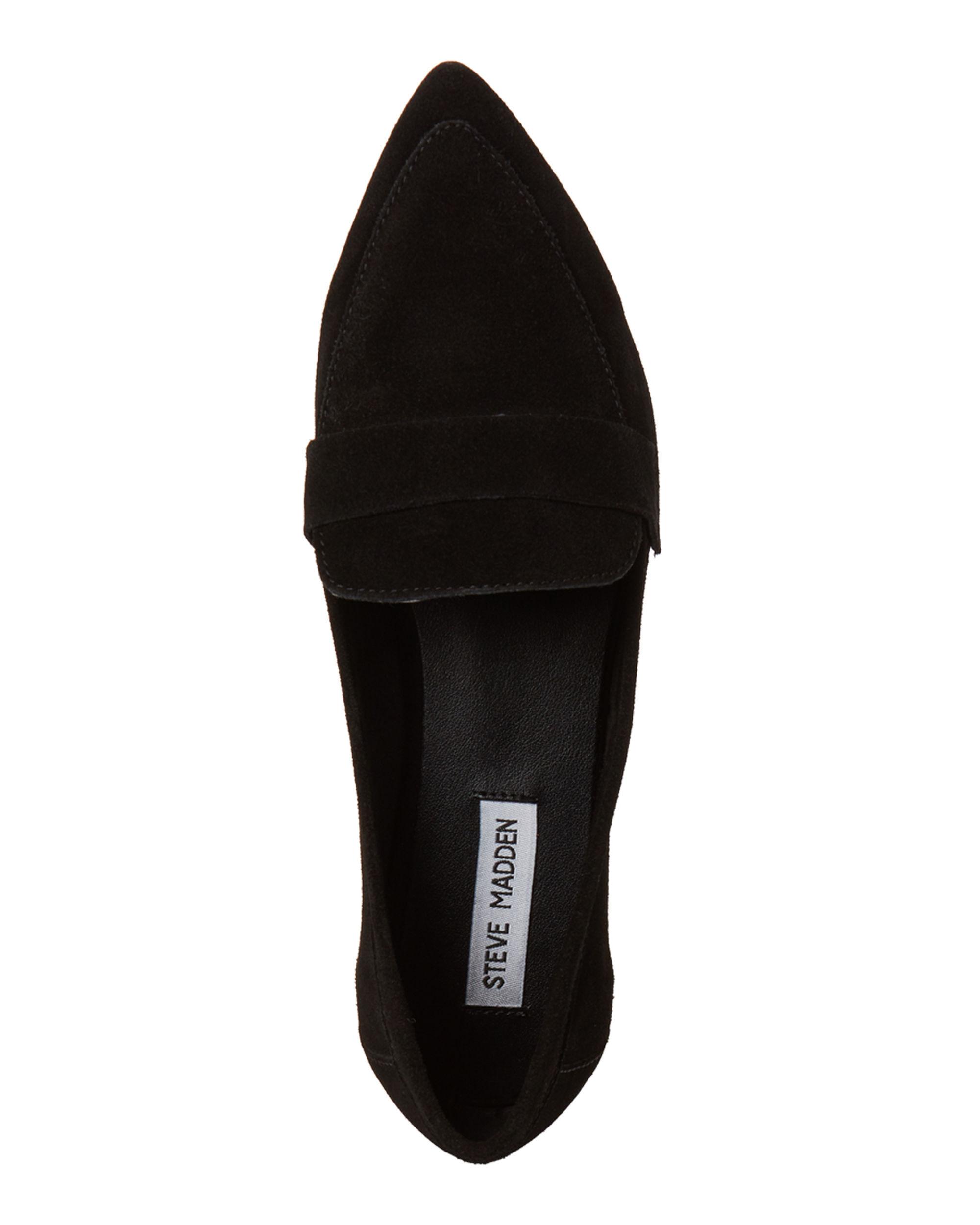 jainna suede penny loafer