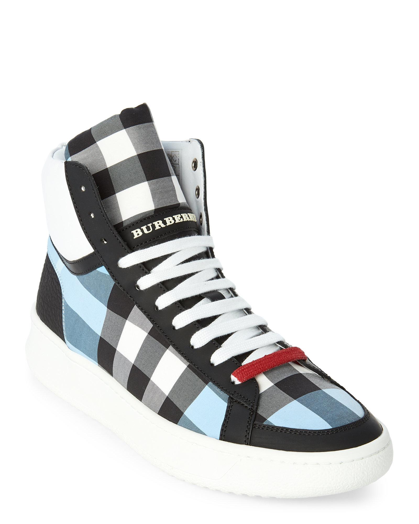 burberry sneakers blue