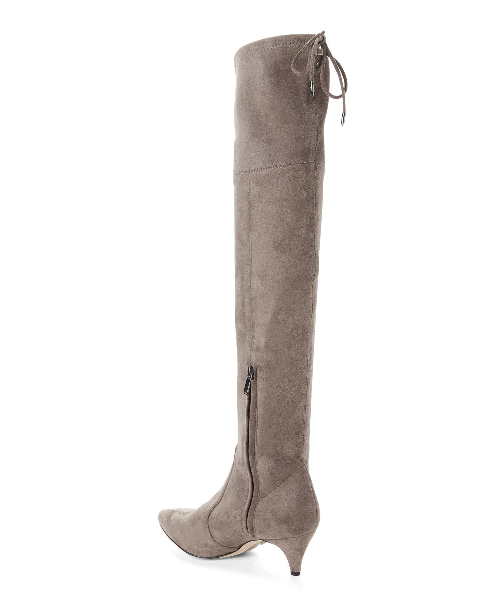 Steel Grey Kristie Stretch Over the knee Boots Sam Edelman Over The Knee Boots Pierce in 2019 | Stiefel