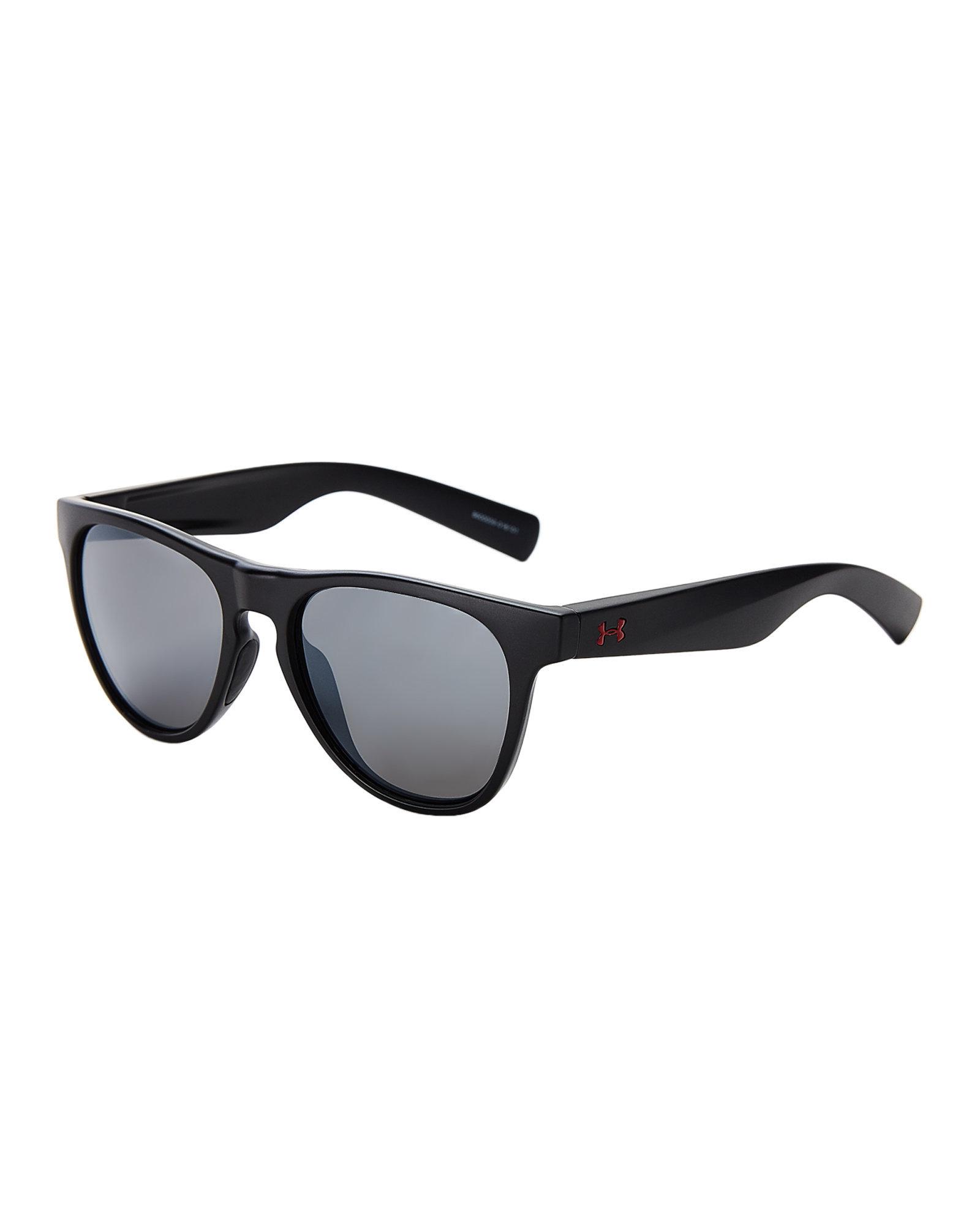 Black Sierra Wayfarer Sunglasses 