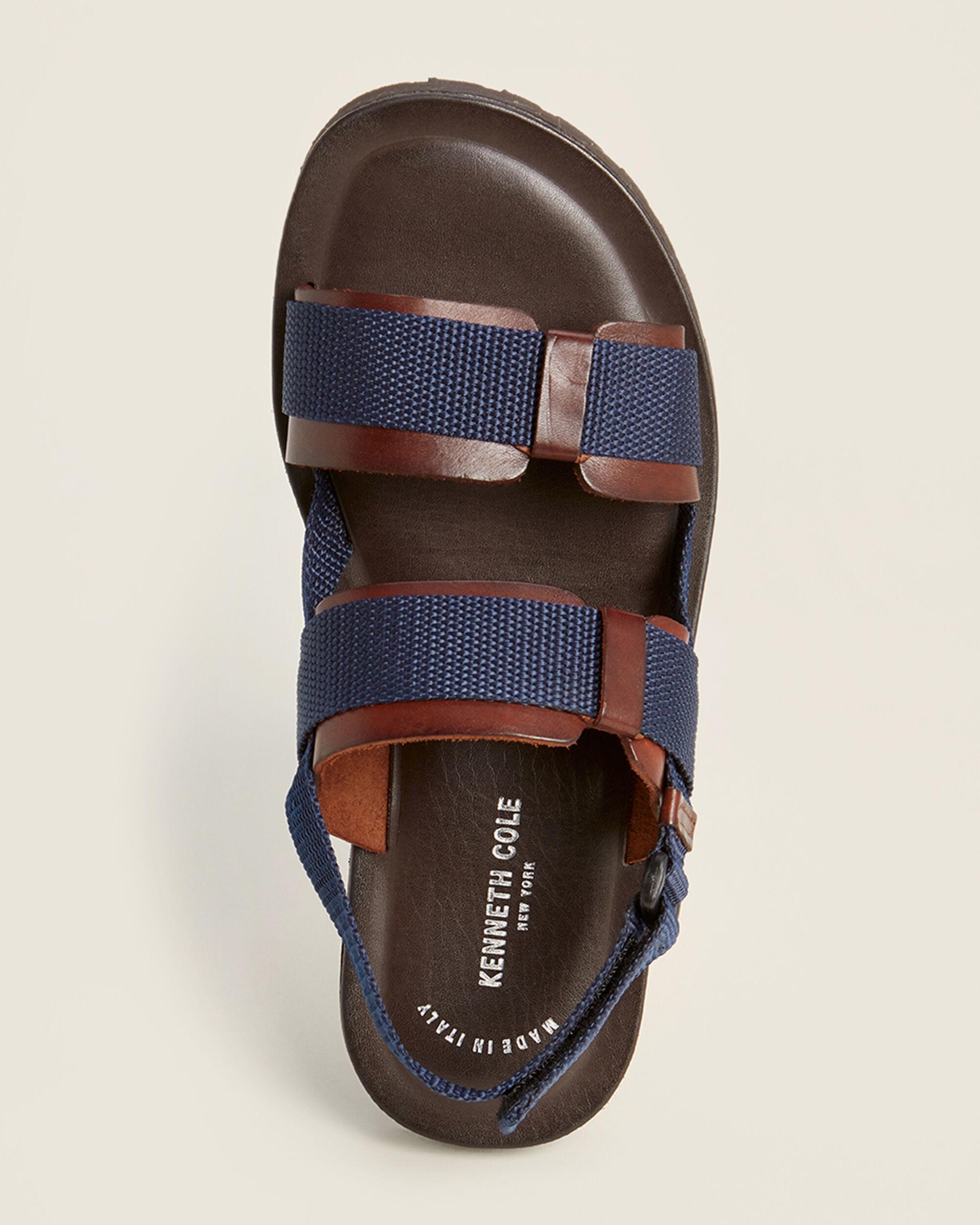 kenneth cole navy sandals