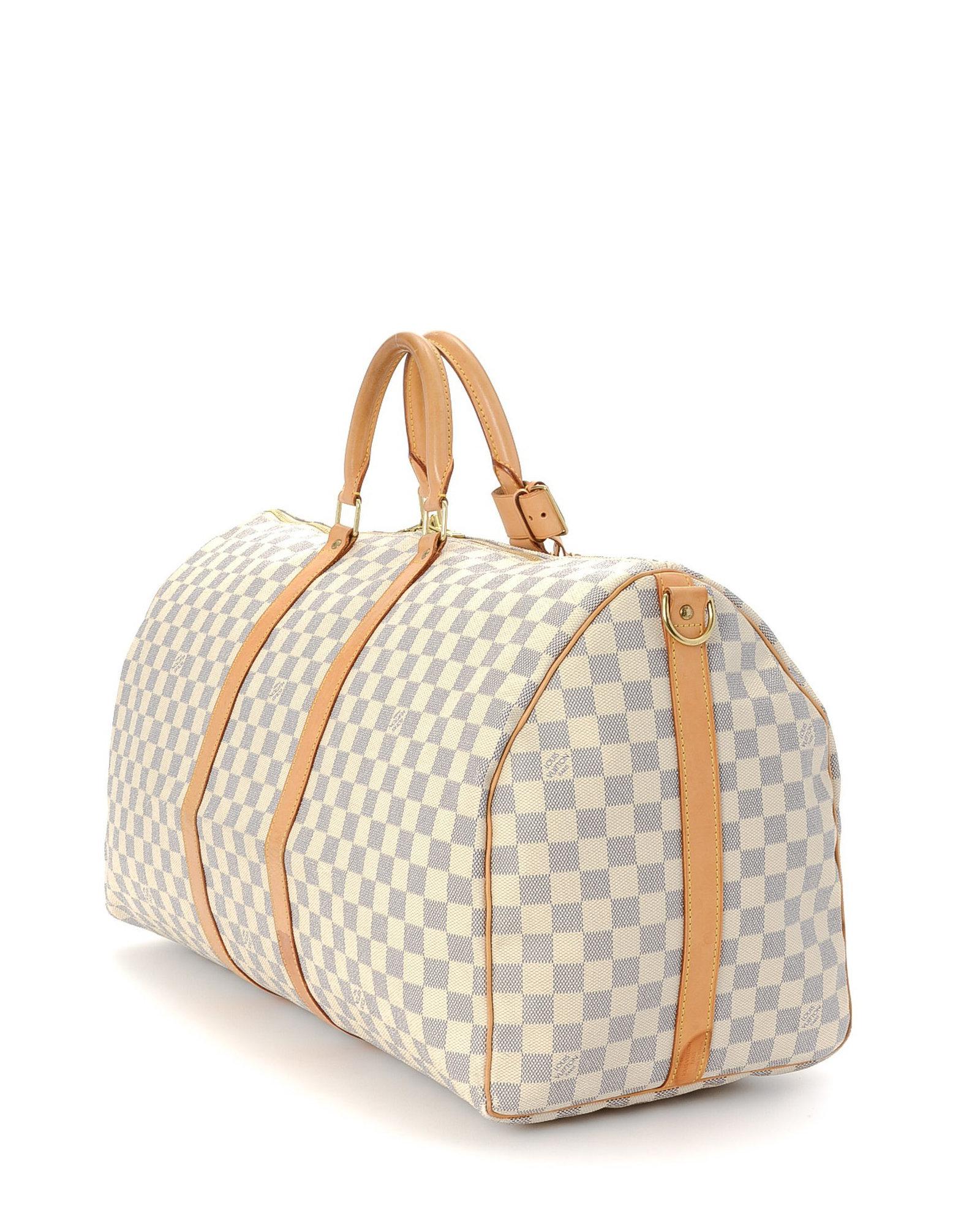 louis vuitton travel bag white