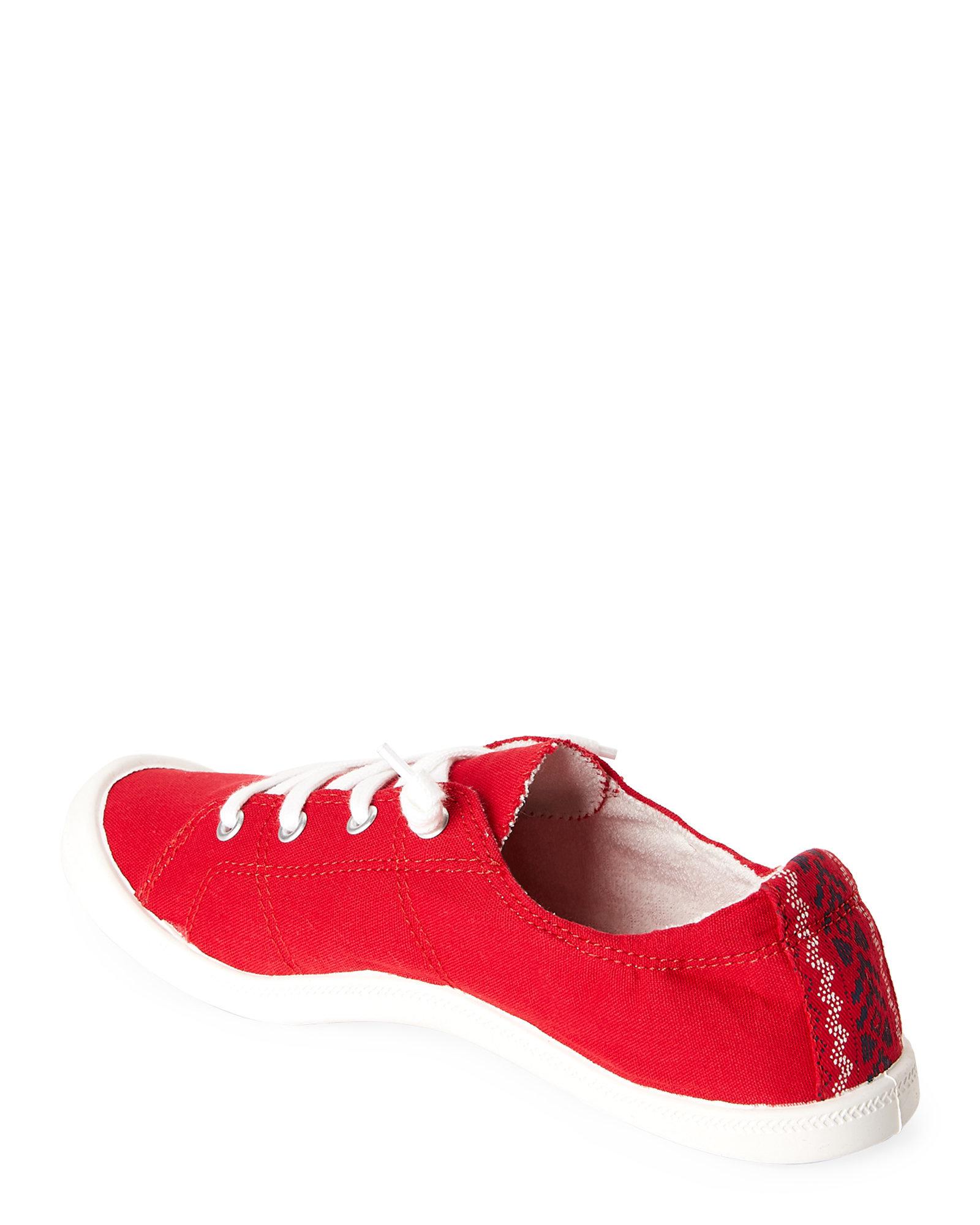 Madden Girl Canvas Red Bailey Slipon Sneakers Lyst