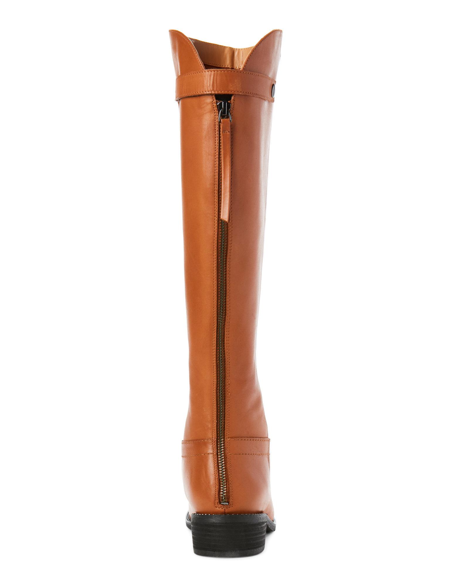 franco sarto capitol riding boot whiskey