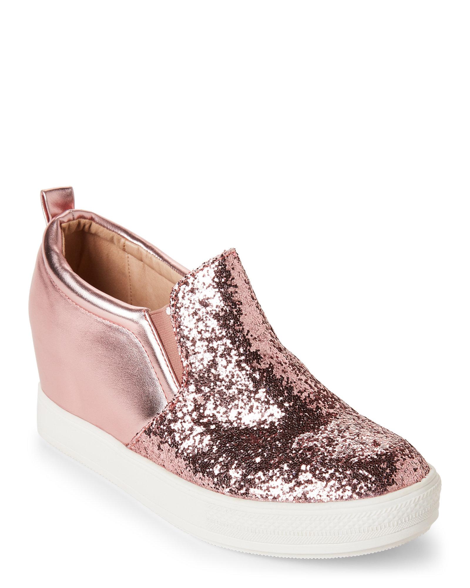 wanted hidden wedge sneakers
