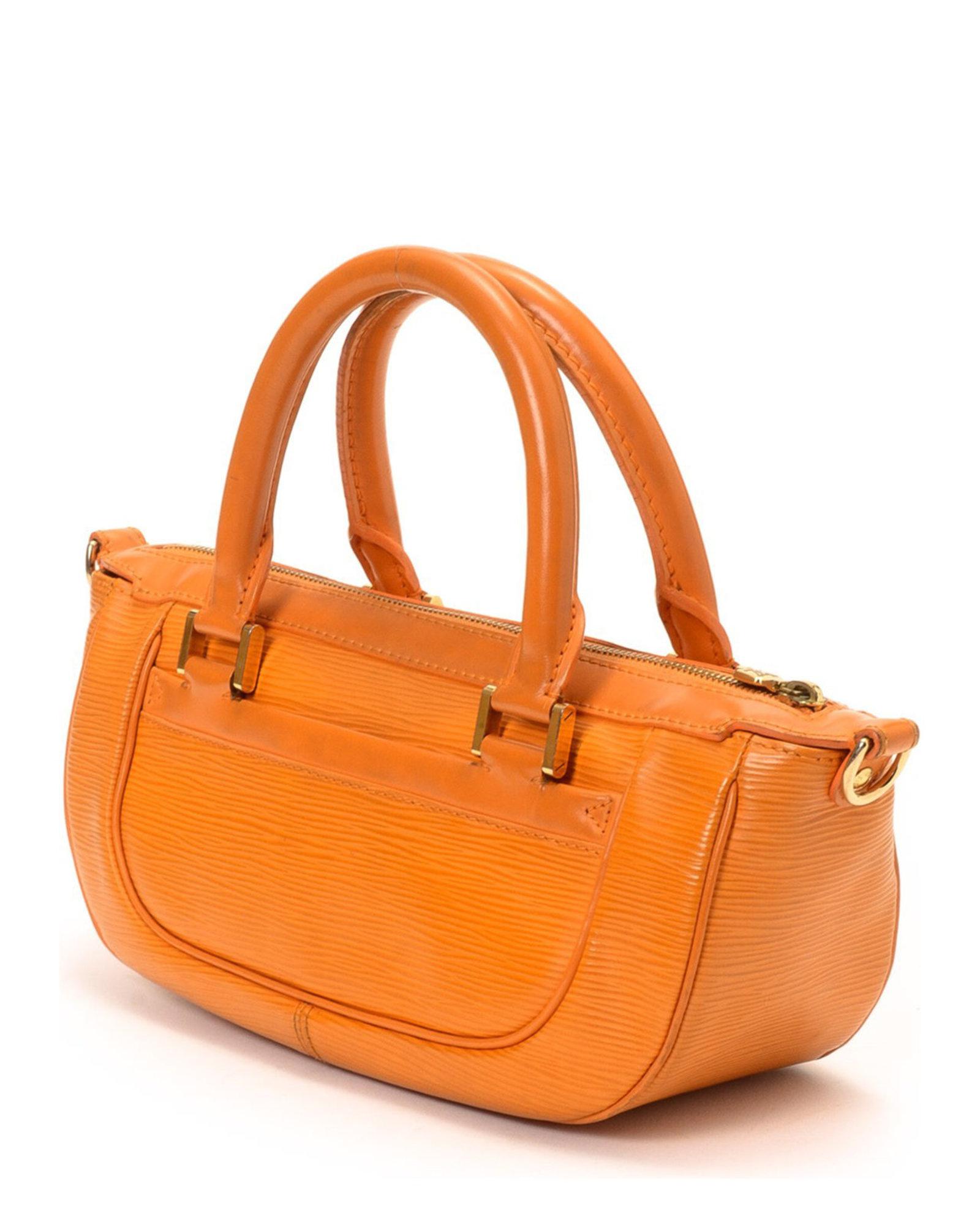 Louis Vuitton Pre-loved Orange Epi Leather Dhanura Pm France - Lyst