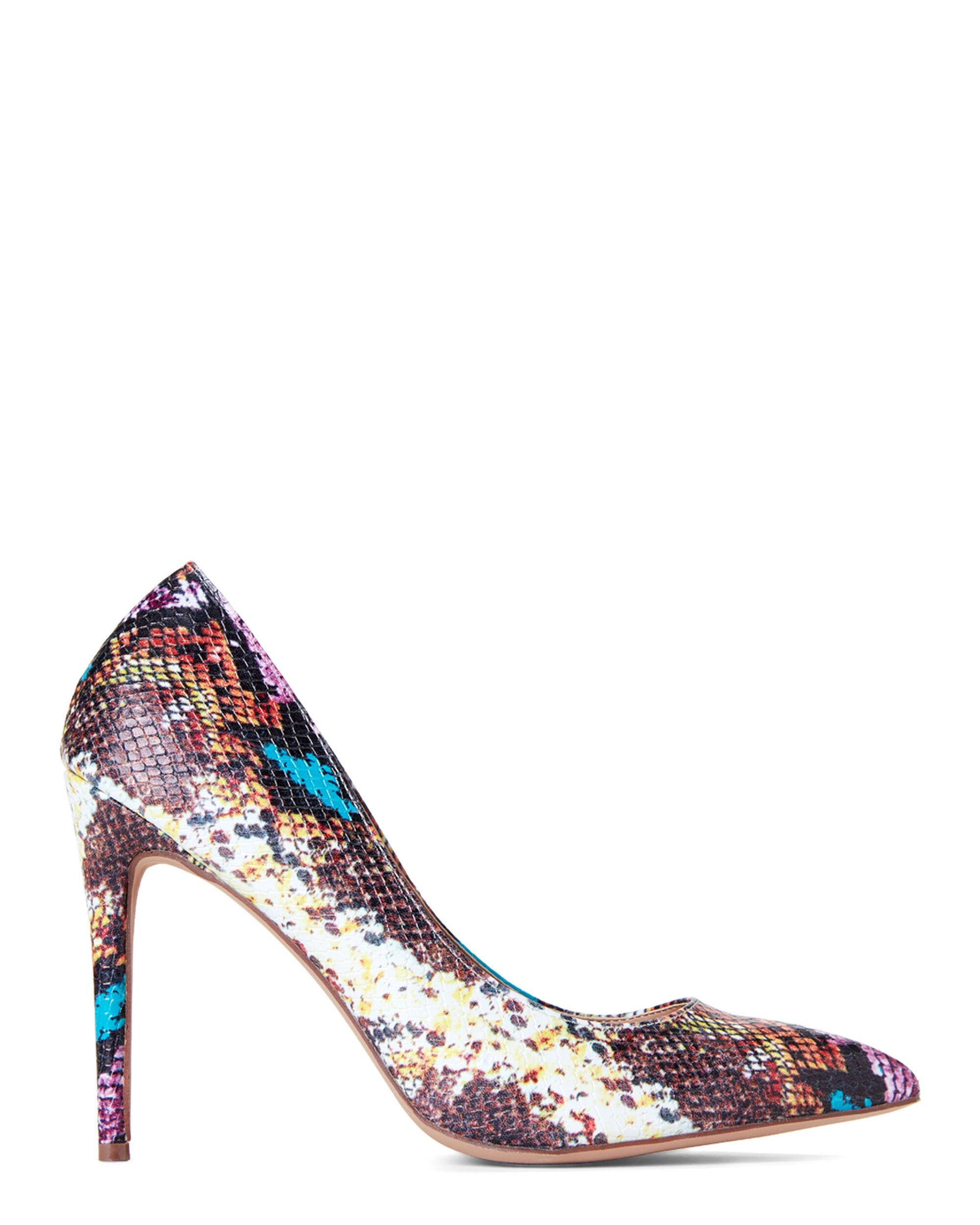 rainbow steve madden pumps