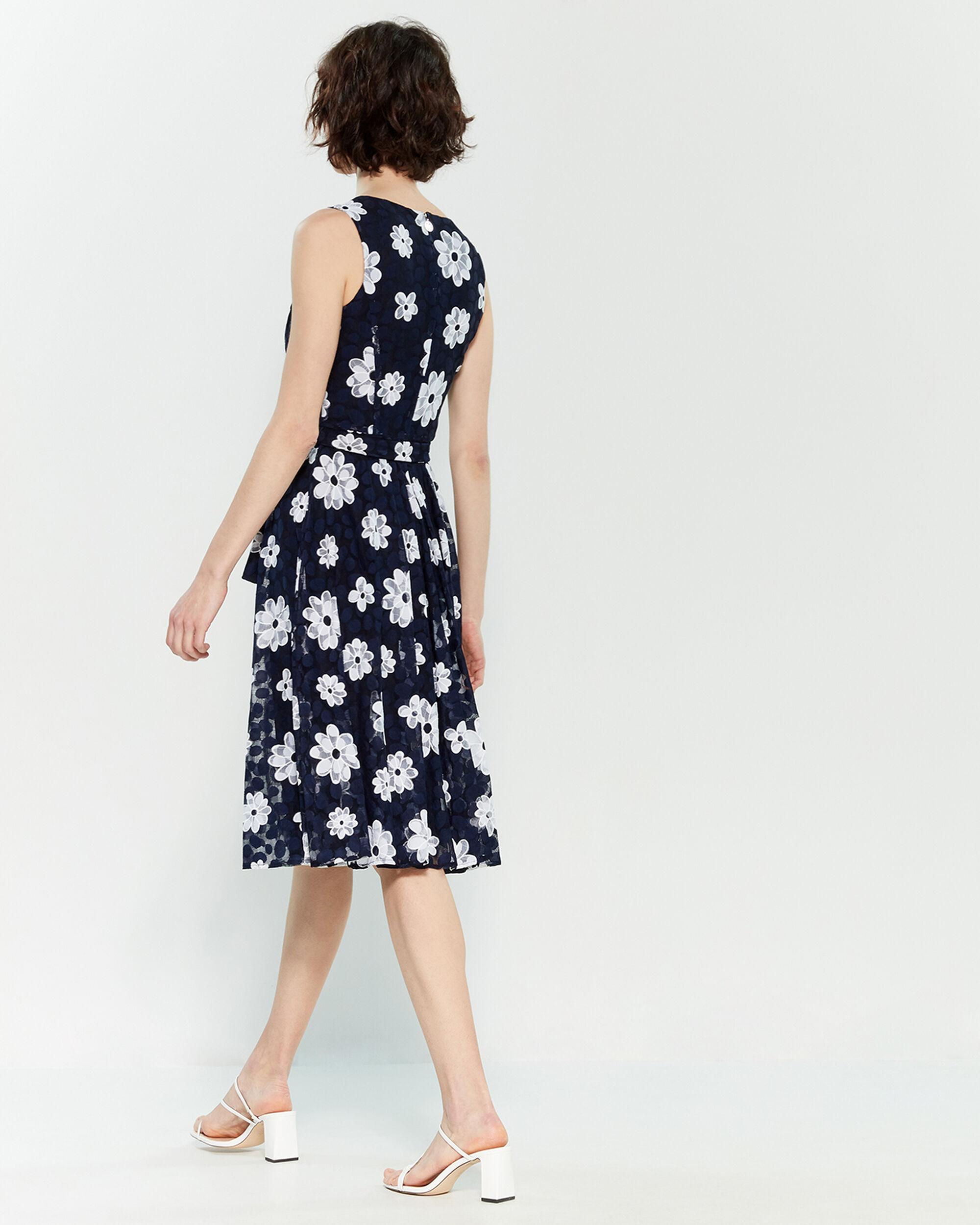 Tommy Hilfiger Daisy Lace Midi Fit & Flare Dress in Blue Lyst