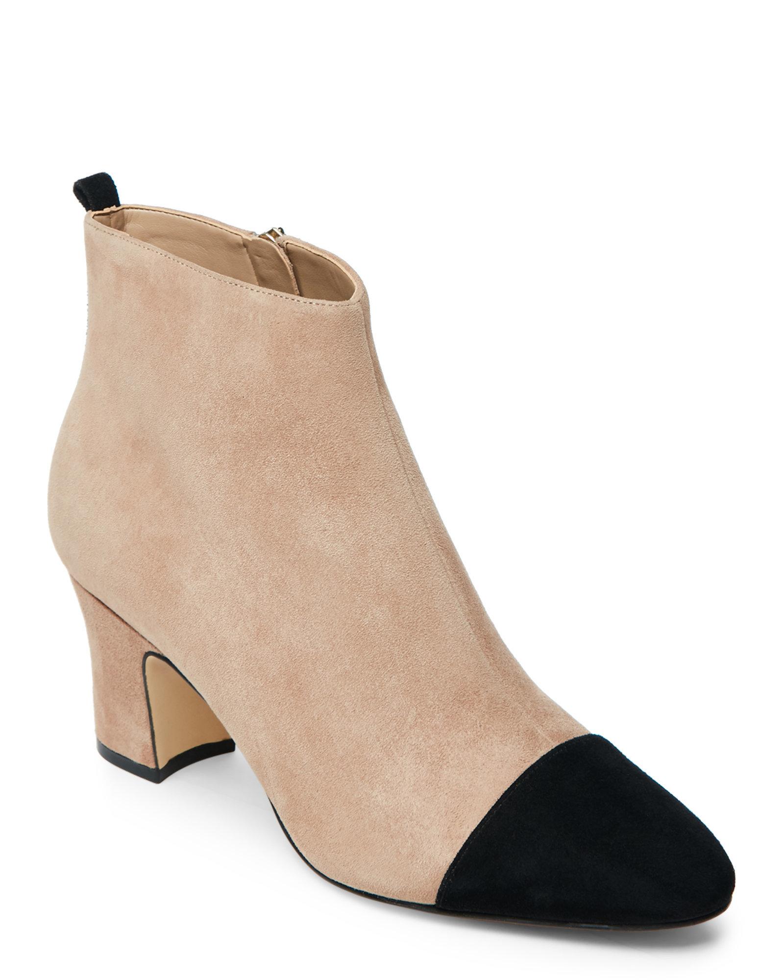 cap toe boots womens