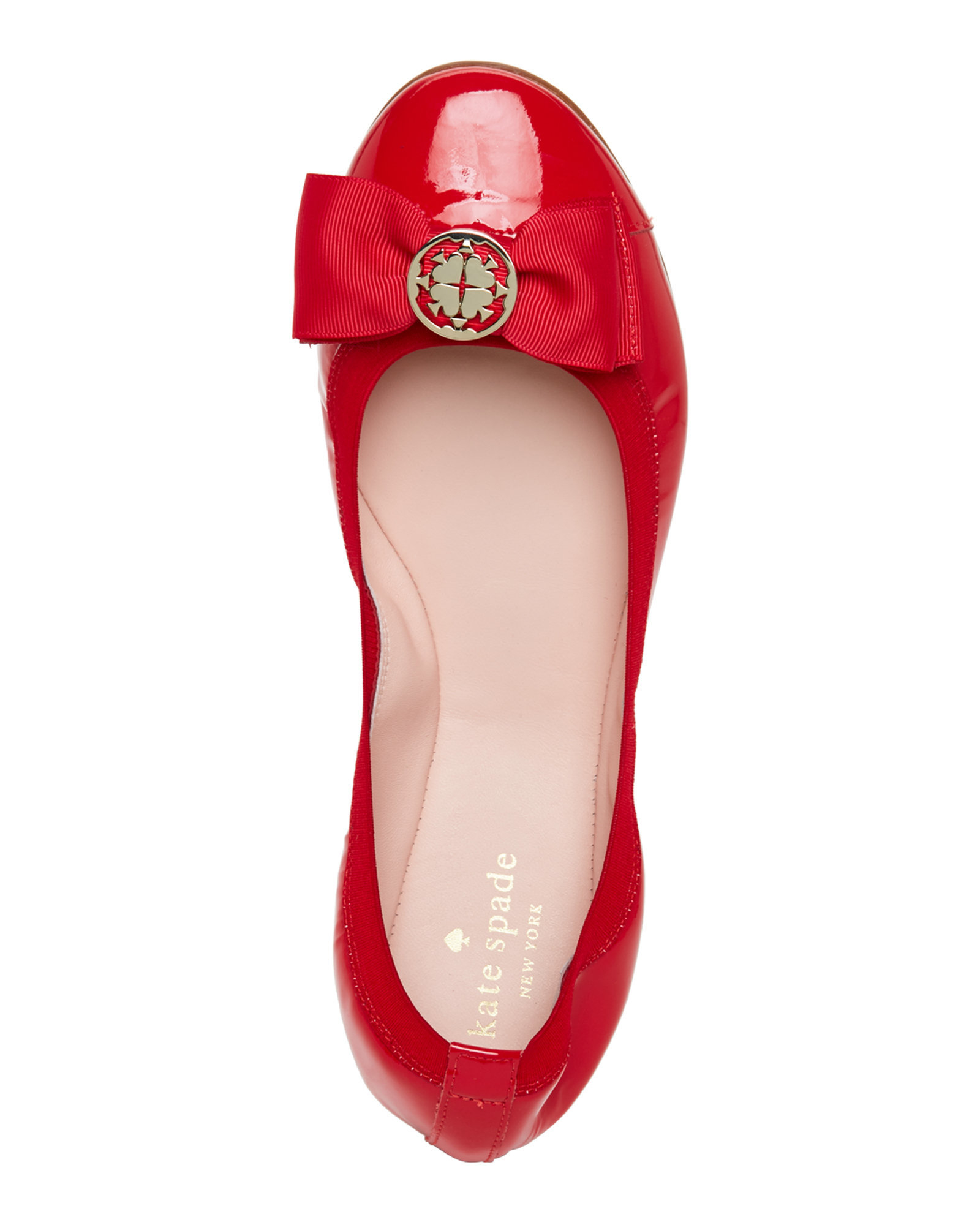 kate spade red flats