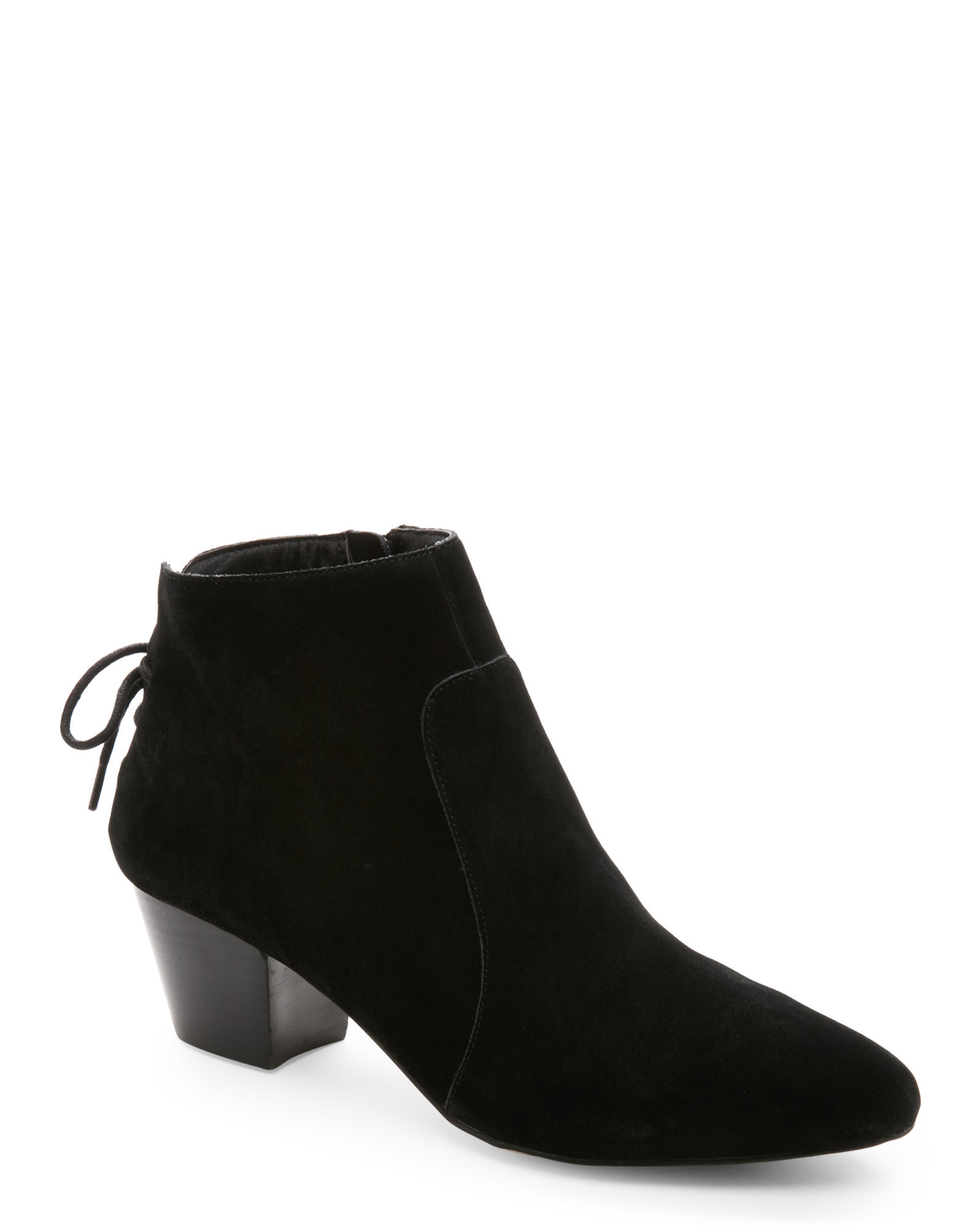 tahari charles suede bootie