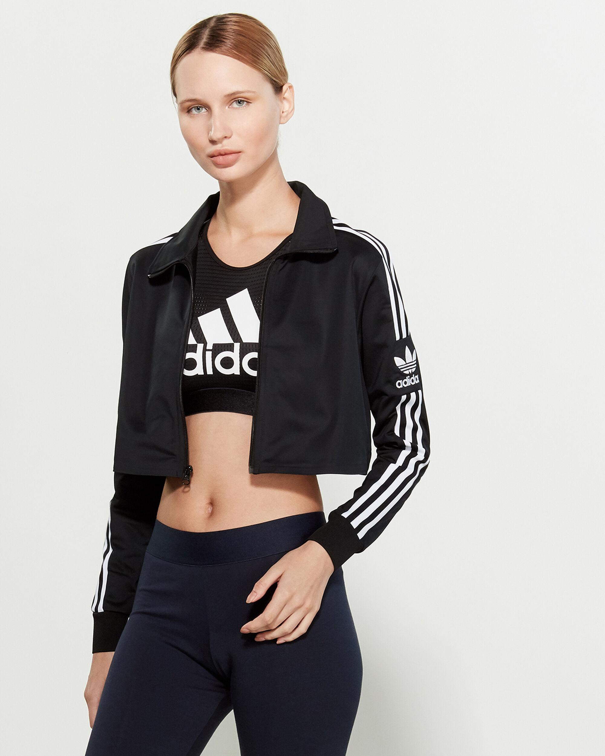 adidas crop track jacket