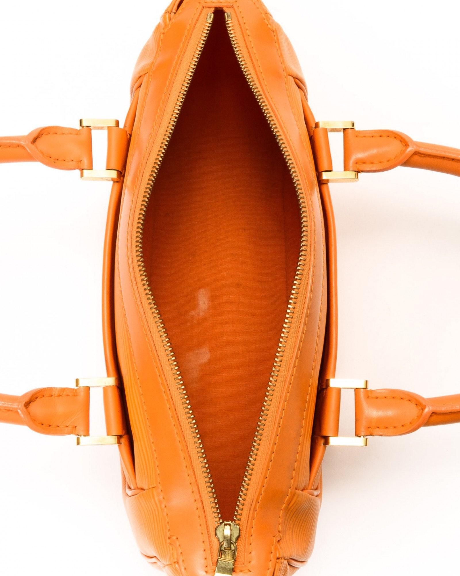 Louis Vuitton Pre-loved Orange Epi Leather Dhanura Pm France - Lyst