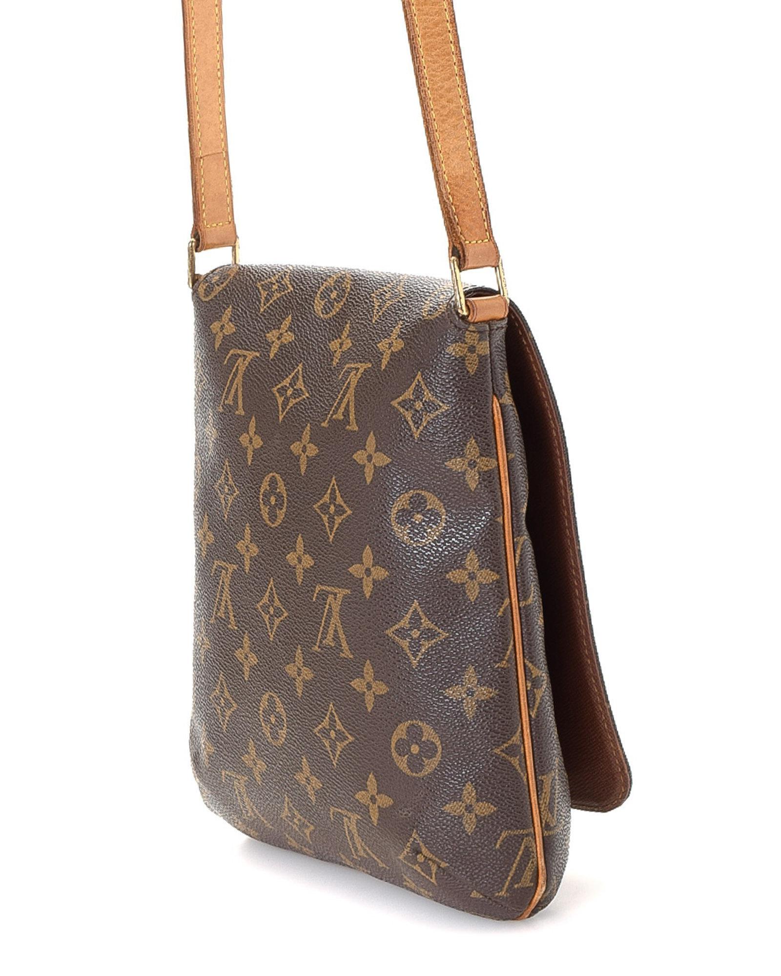 Buy Authentic Louis Vuitton Musette Tango Vintage Leather Online in India 