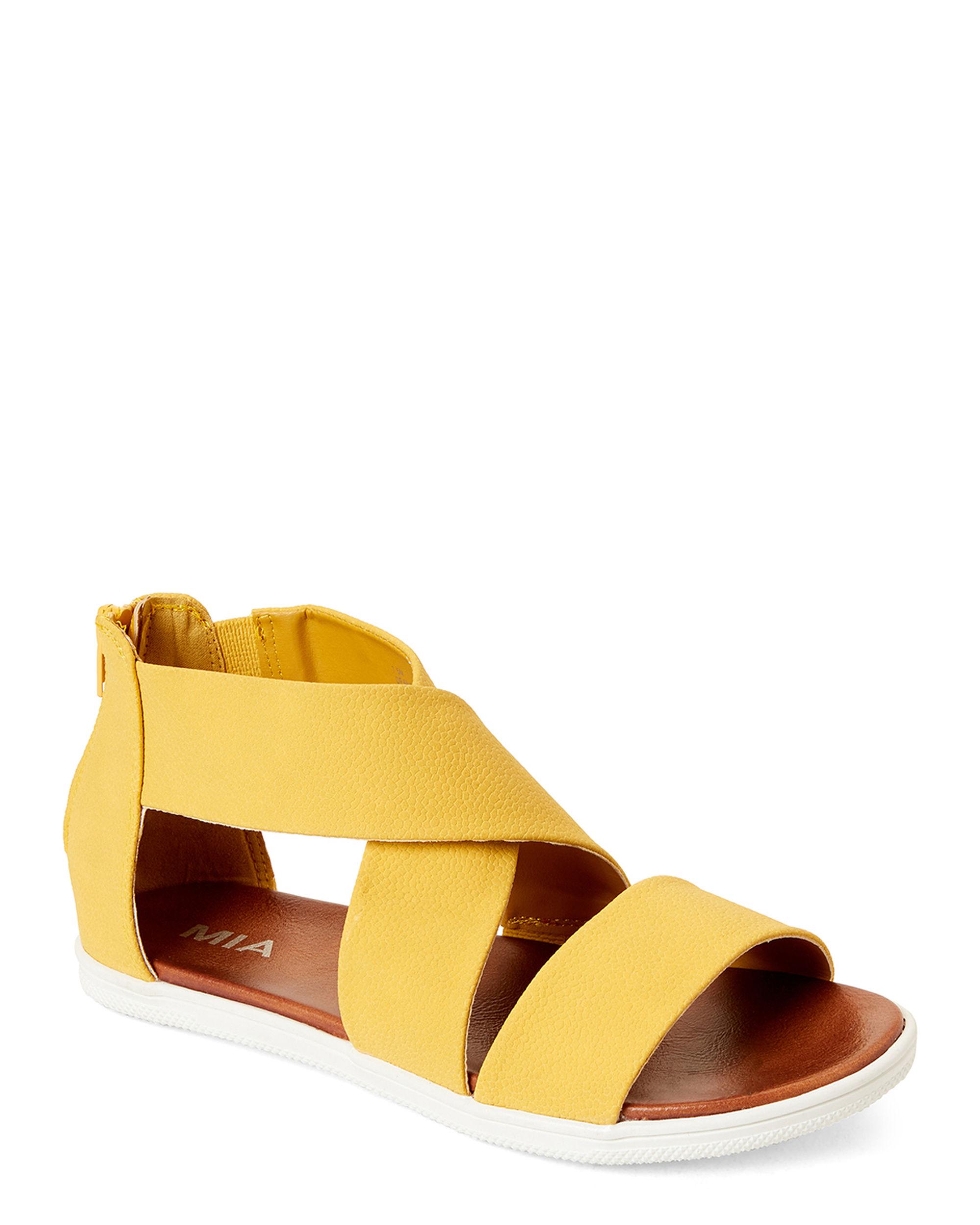 mia yellow sandals