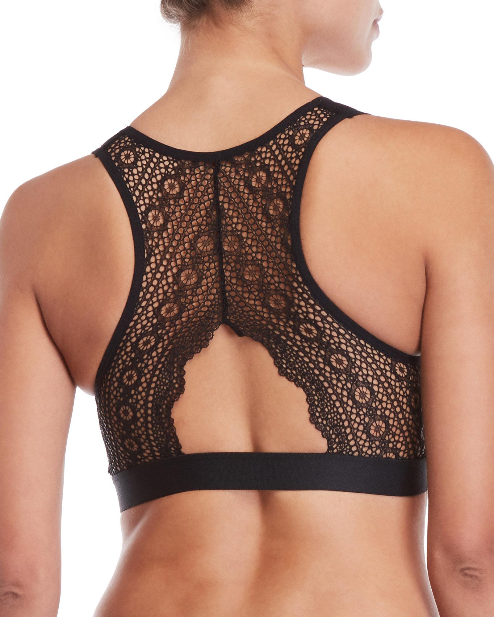 sports bra lace back